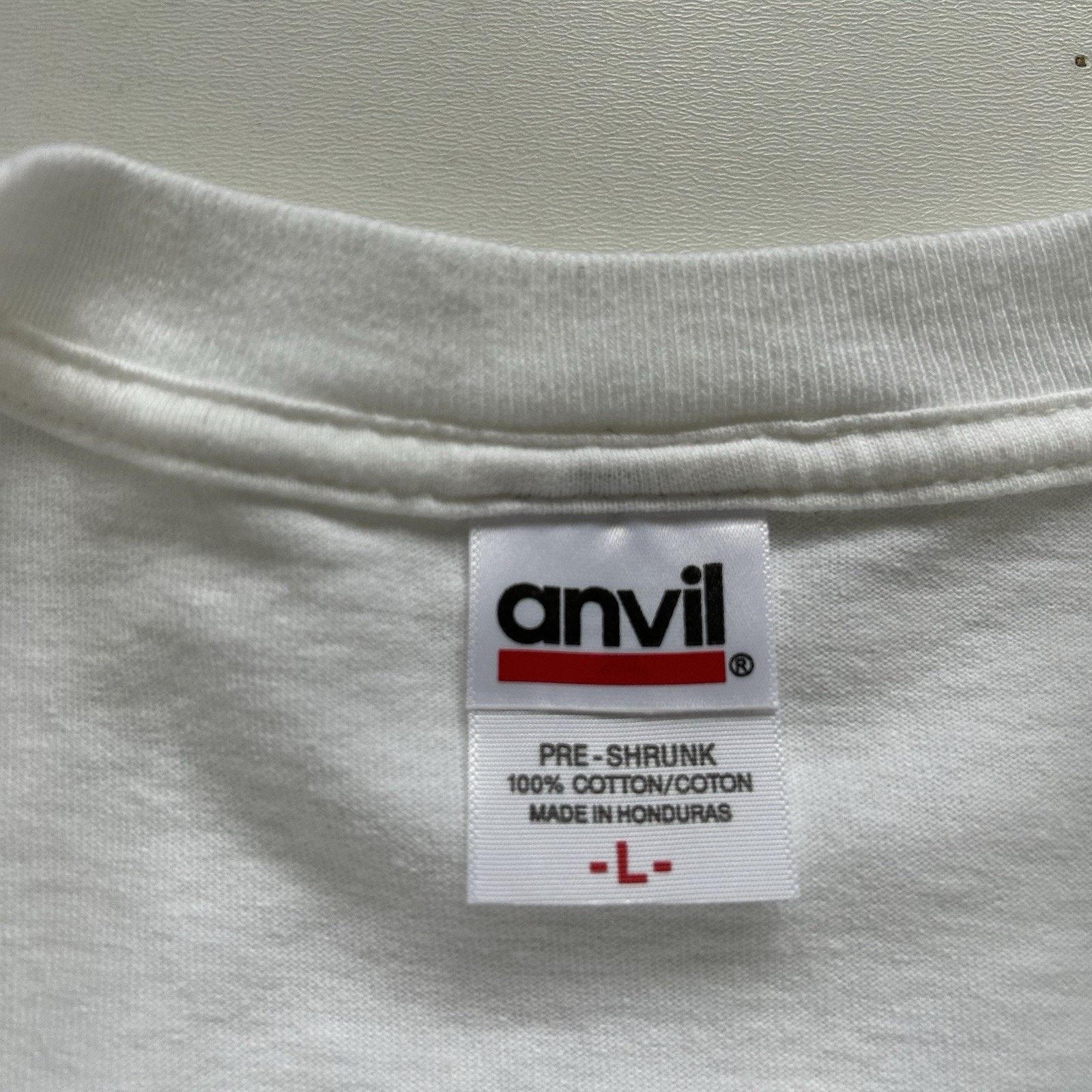Anvil × Vintage Vintage Cohiba T Shirt Large Anvil White Habana Cuba Graphic Size US L / EU 52-54 / 3 - 3 Thumbnail