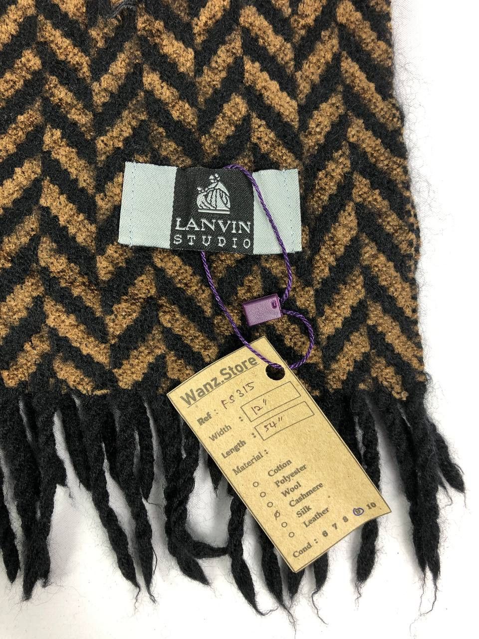 Lanvin Lanvin Scarf / Muffler / Neckwear FS315 Size ONE SIZE - 6 Thumbnail