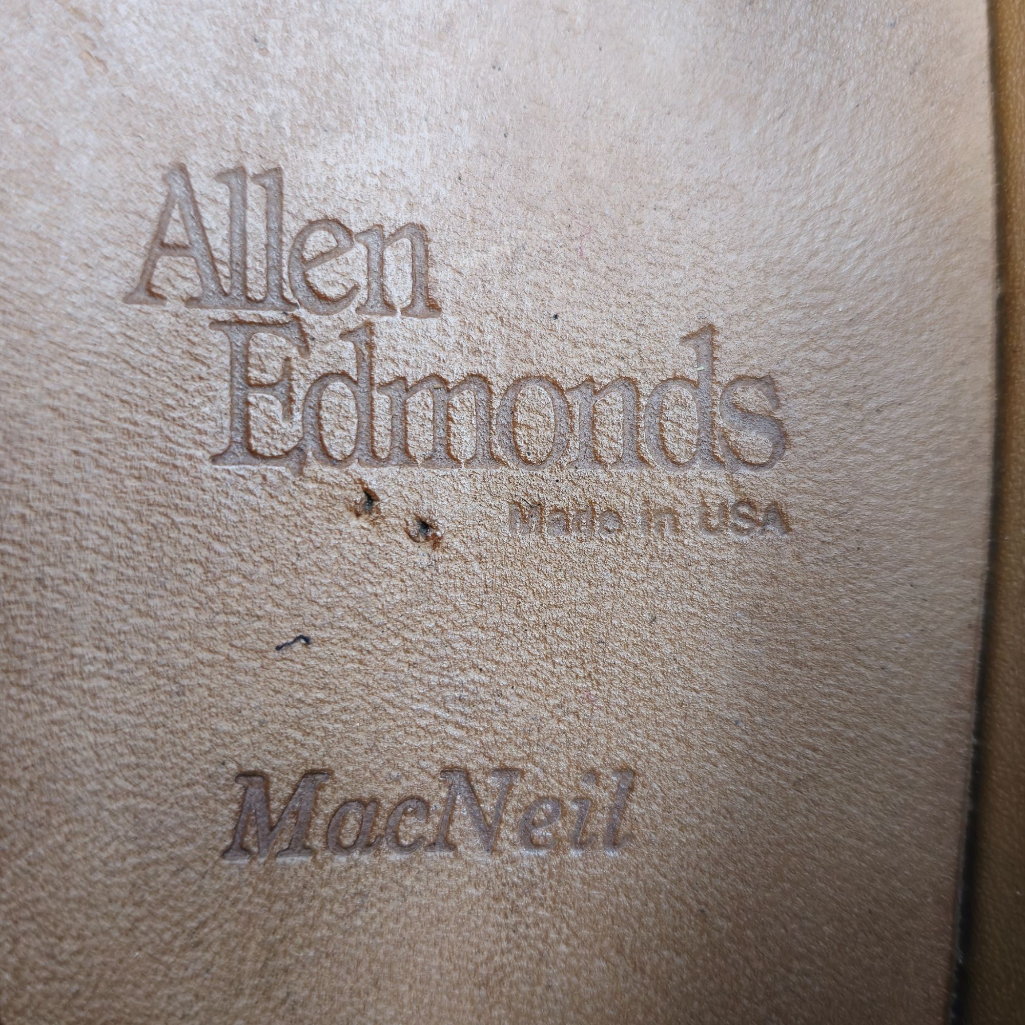 Allen Edmonds Allen Edmonds MacNeil Mens 11.5AAA Black Leather Dress Shoes Size US 11.5 / EU 44-45 - 12 Thumbnail