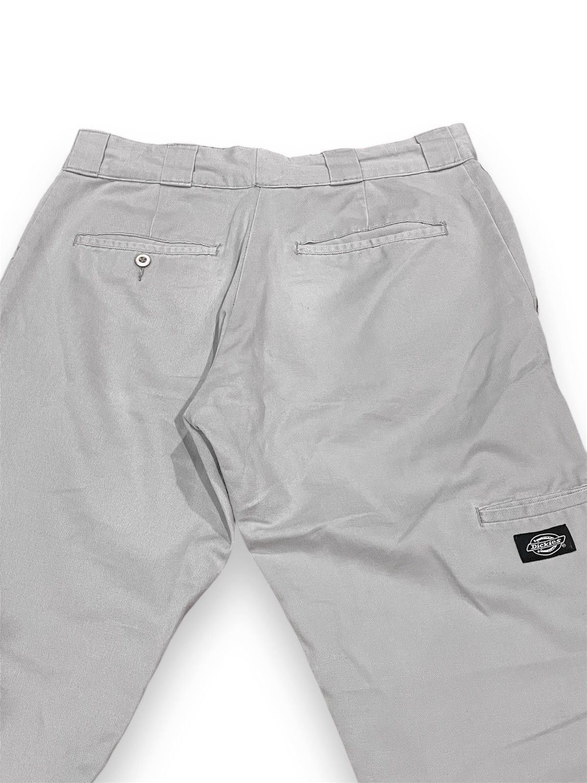 Dickies × Vintage DICKIES 811 SKINNY STRAIGHT DOUBLE KNEE WORK PANT - SILVER Size US 30 / EU 46 - 5 Thumbnail