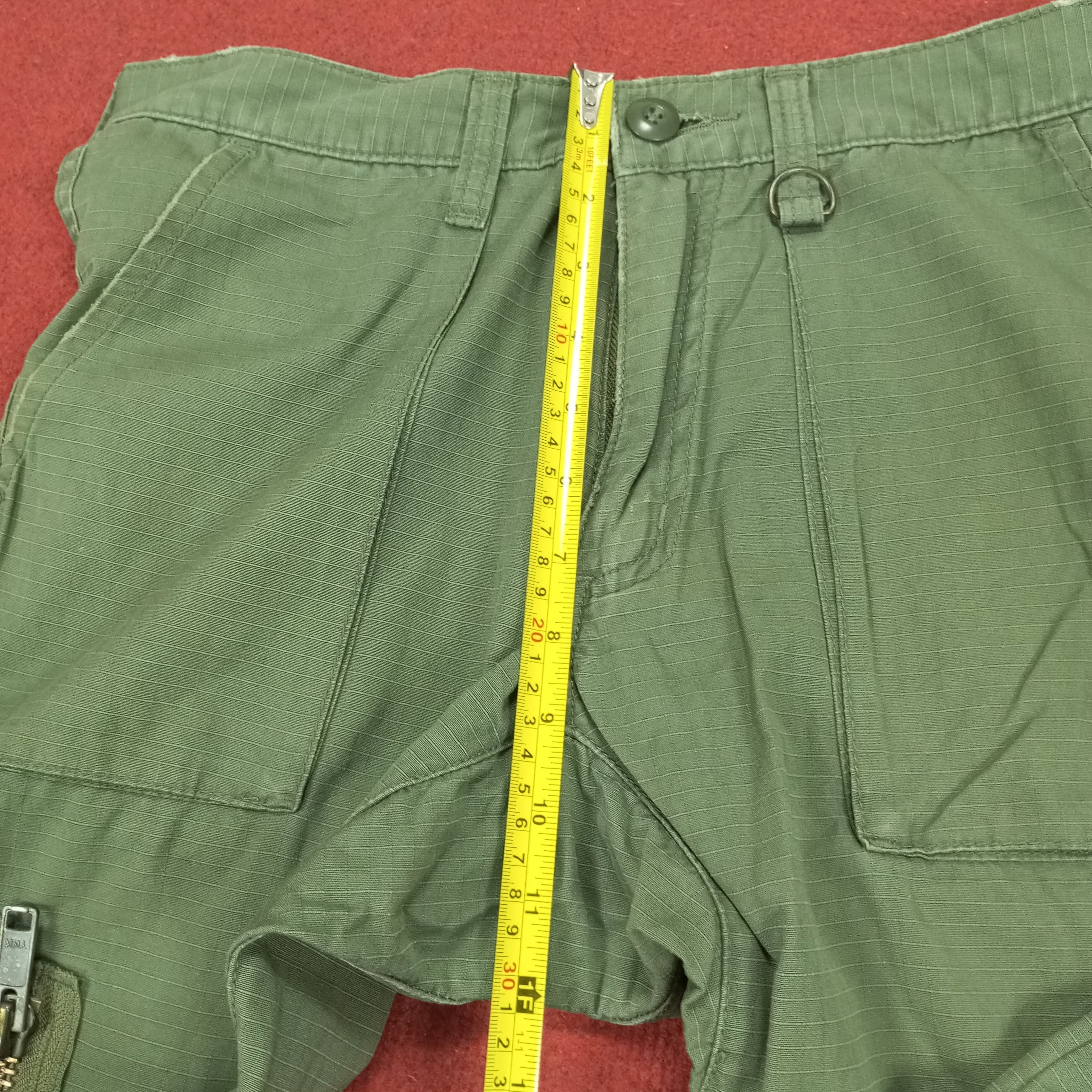 Alpha Industries × Vintage Alpha Industries Cargo Pocket Style Pants Size US 31 - 12 Thumbnail