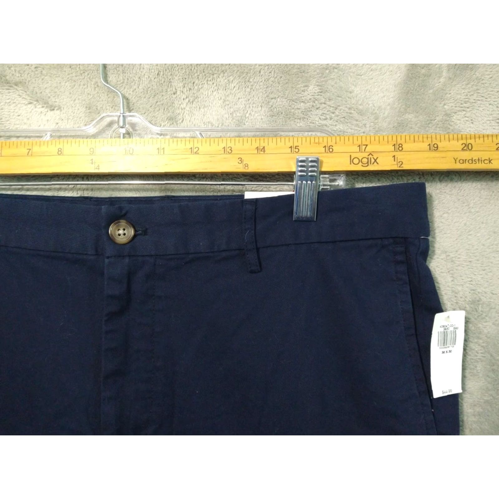 Old Navy Old Navy Pants Slim Chino Pants Mens 38x30 Blue Mid Rise Flat Front Stretch Pockets Straight Vintage No Size US 38 / EU 54 - 3 Thumbnail