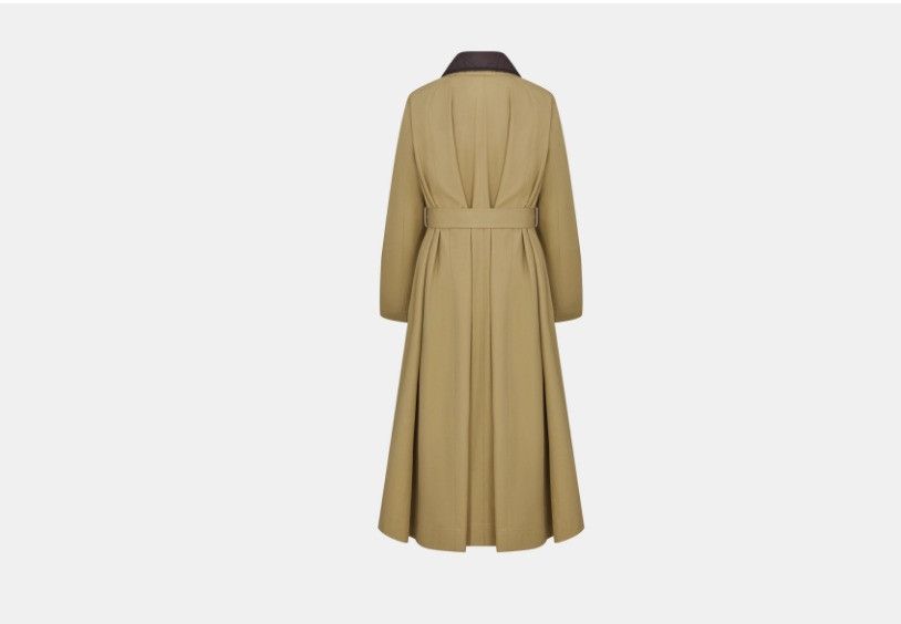 Dior o1w1db10425 351M62A Coat in Beige Size XS / US 0-2 / IT 36-38 - 2 Thumbnail