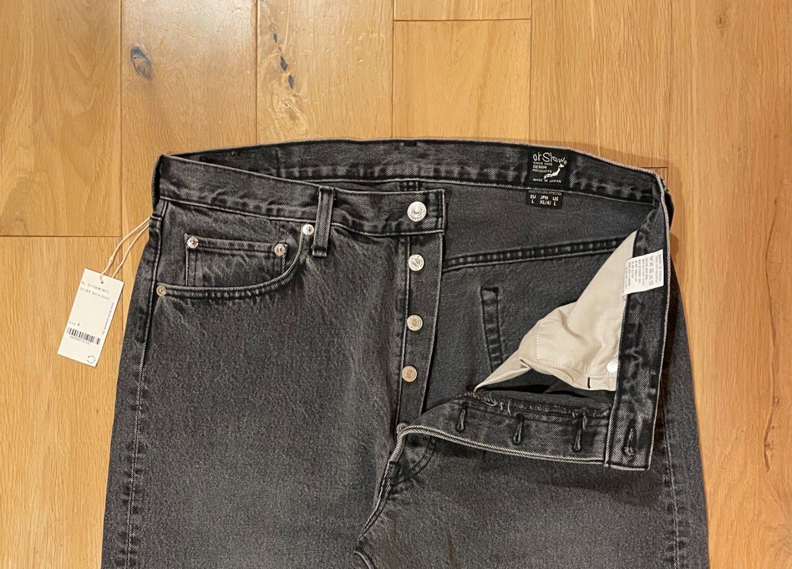 Orslow orSlow 105 90's Denim Black Stone Size 4 Size US 35 - 4 Thumbnail