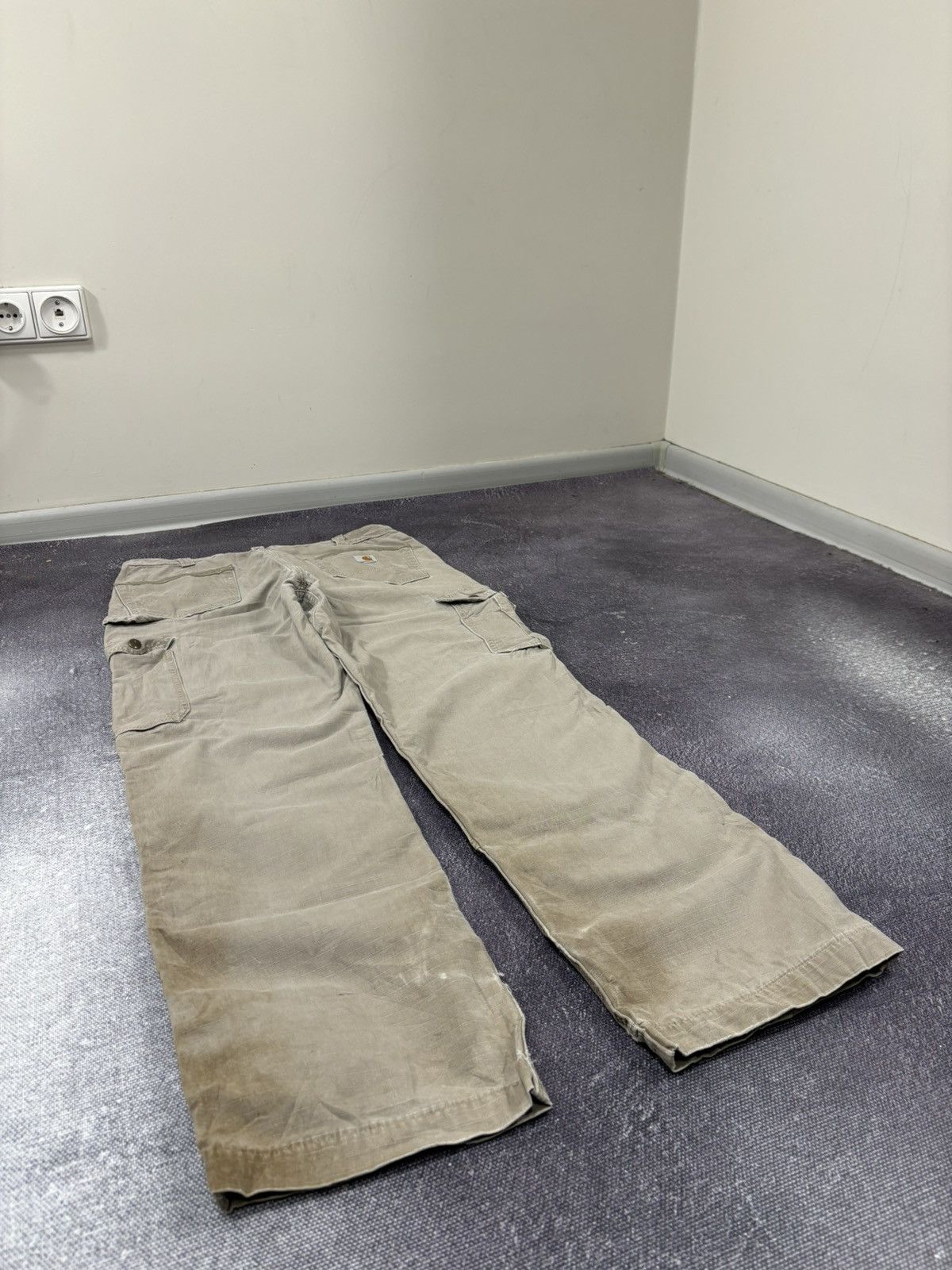 Carhartt Vintage Carhartt Y2K Relaxed Fit Work Hype Baggy Cargo Pants Size US 34 / EU 50 - 4 Thumbnail
