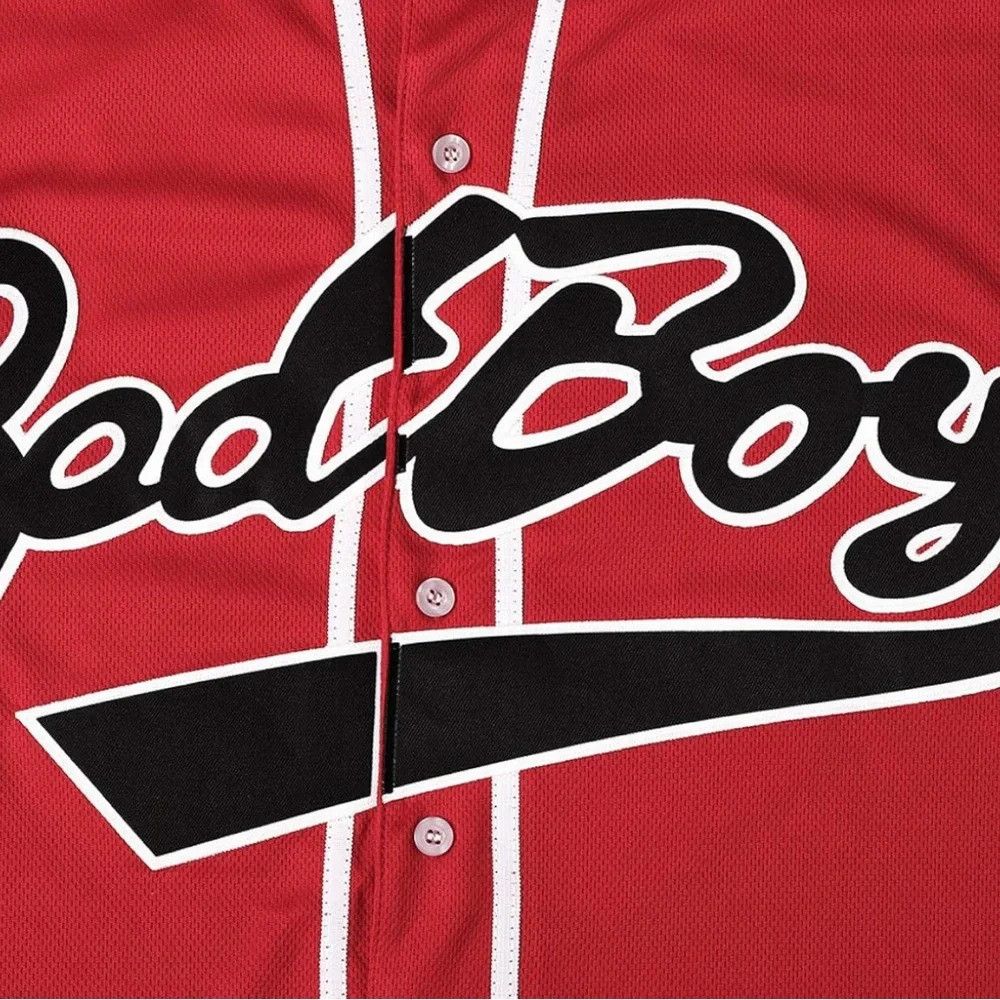 Other Bad Boy 10 Baseball Jersey, 90s Hip Hop Men Clothing , Club Size US XXL / EU 58 / 5 - 2 Thumbnail