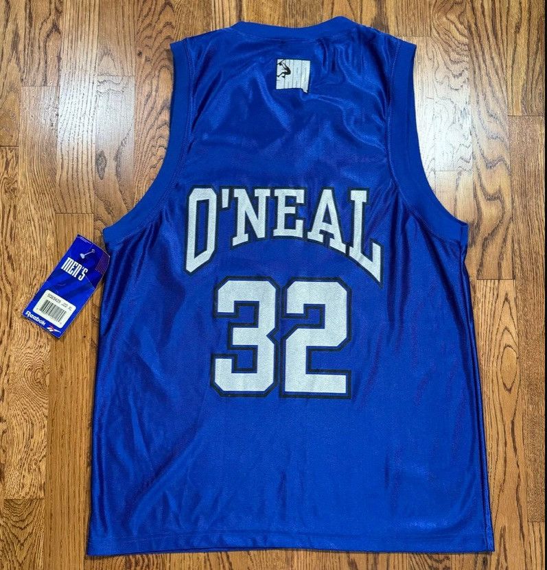 Reebok Vintage Reebok Shaq Blue / Black Jersey (Size XL) NWT Size US XL / EU 56 / 4 - 3 Thumbnail
