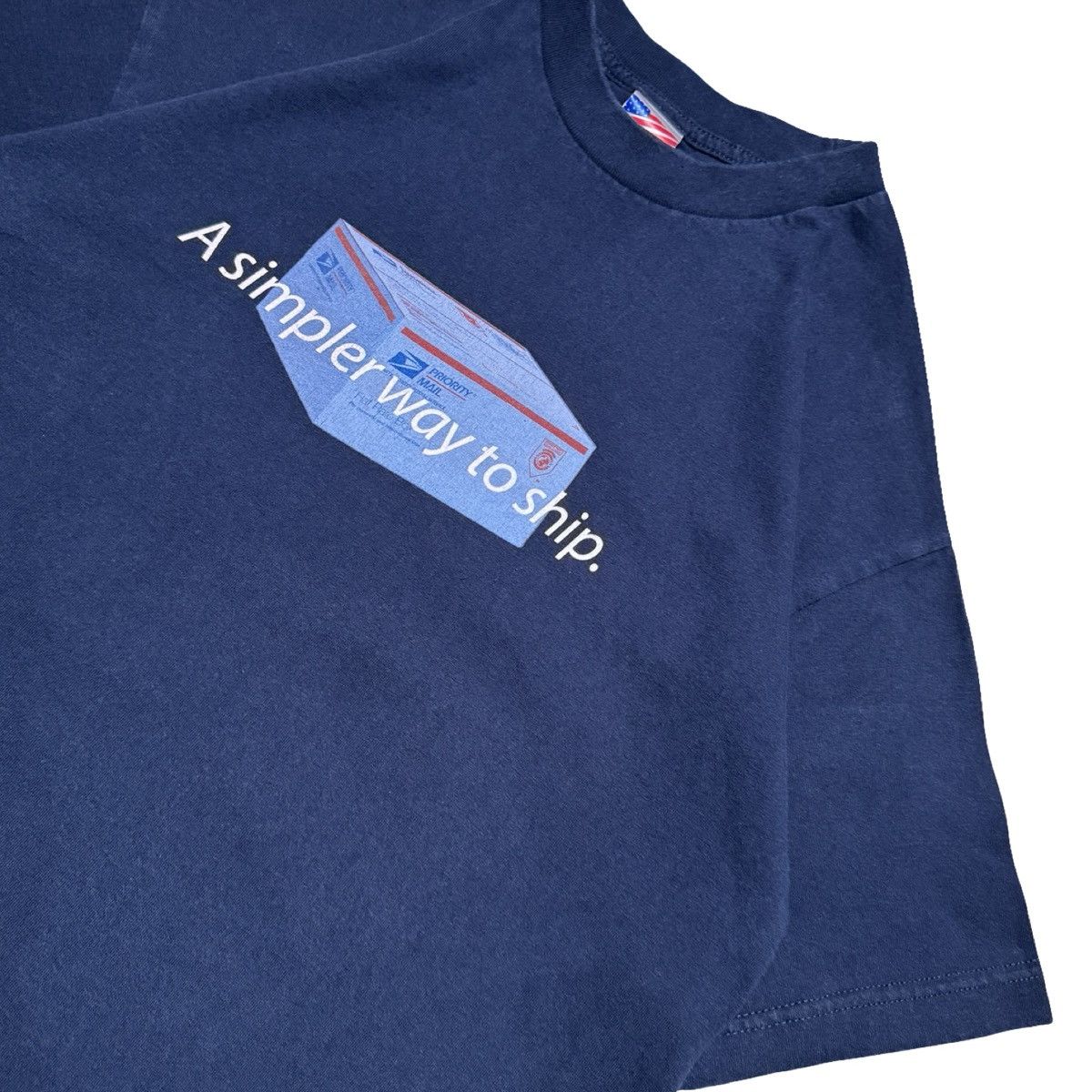 Other Vintage USPS Priority Mail A Simpler Way to Ship L T Shirt Size US L / EU 52-54 / 3 - 2 Thumbnail