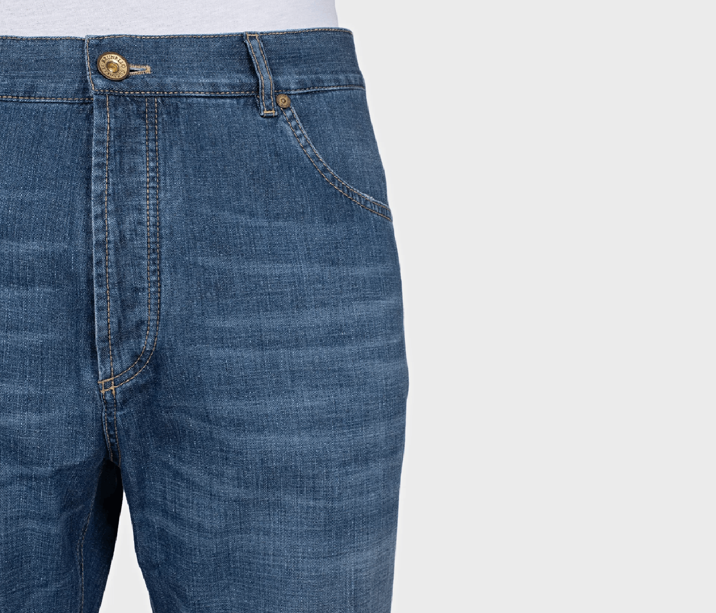 Brunello Cucinelli Brunello Cucinelli Straight Fit Jeans IT58 4XL Size US 42 / EU 58 - 4 Thumbnail