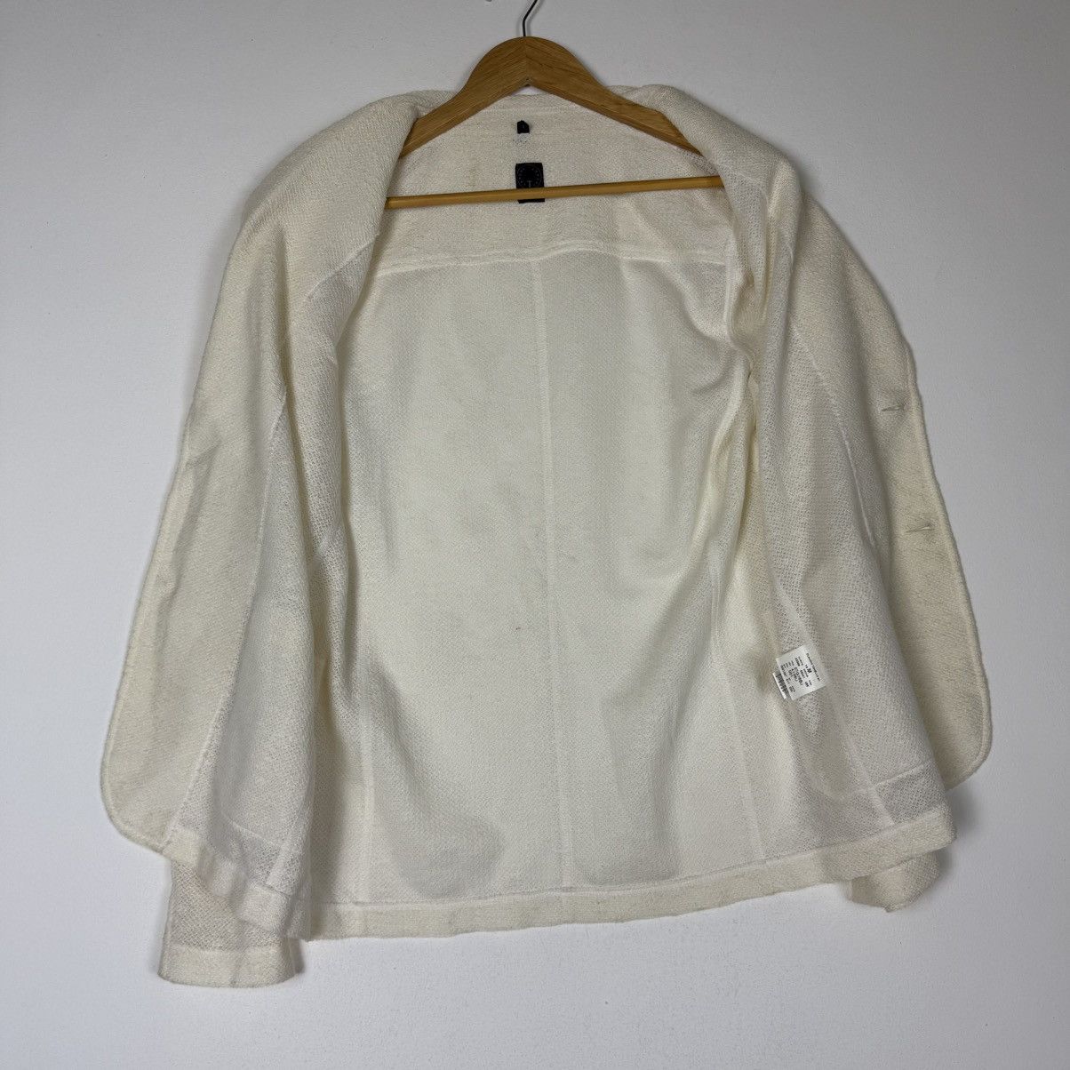 Tonello CLAUDIO TONELLO Cream Cardigan Size US M / EU 48-50 / 2 - 6 Thumbnail