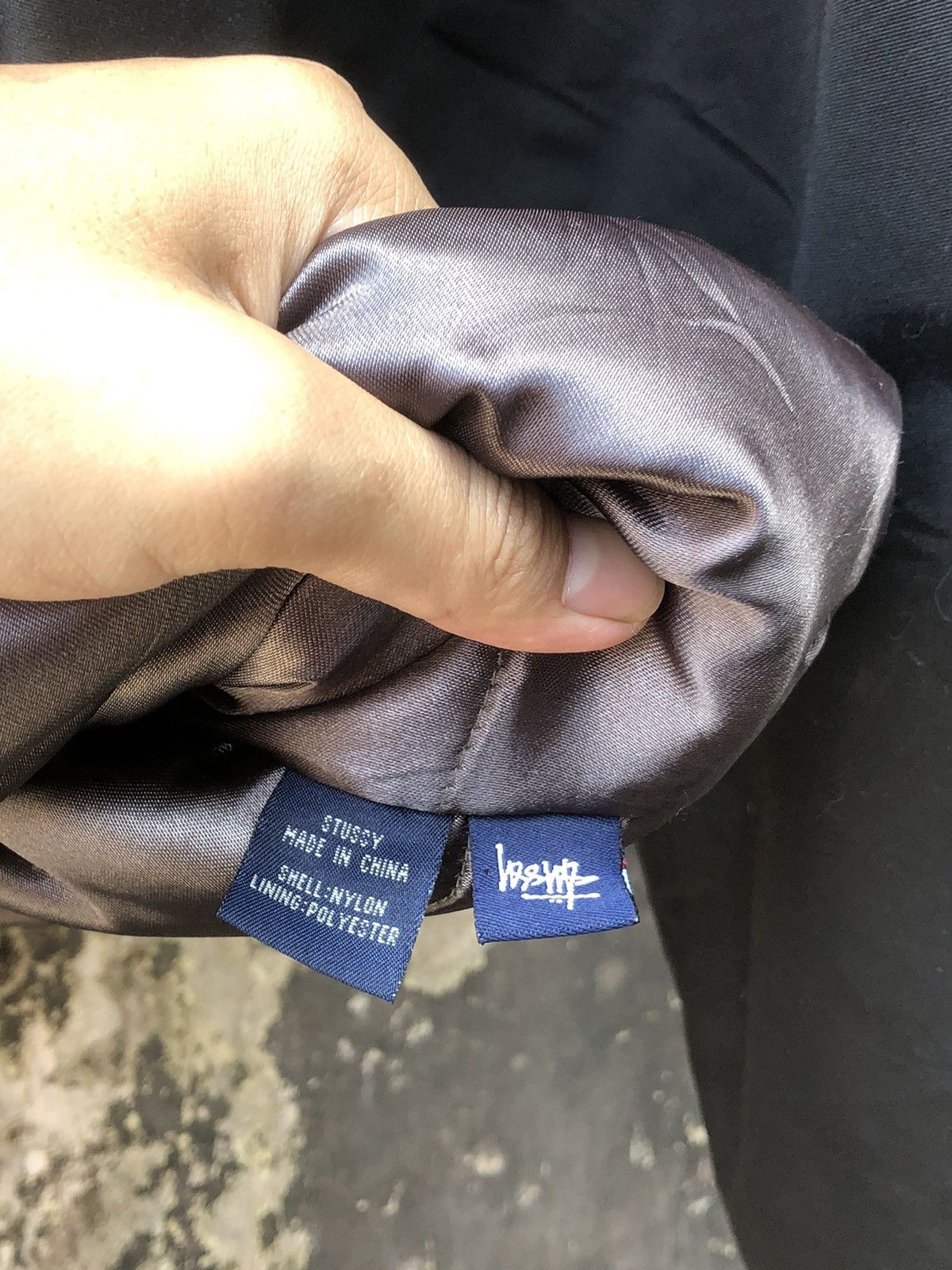 Stussy × Vintage Jacket stussy 90s Size US L / EU 52-54 / 3 - 6 Thumbnail