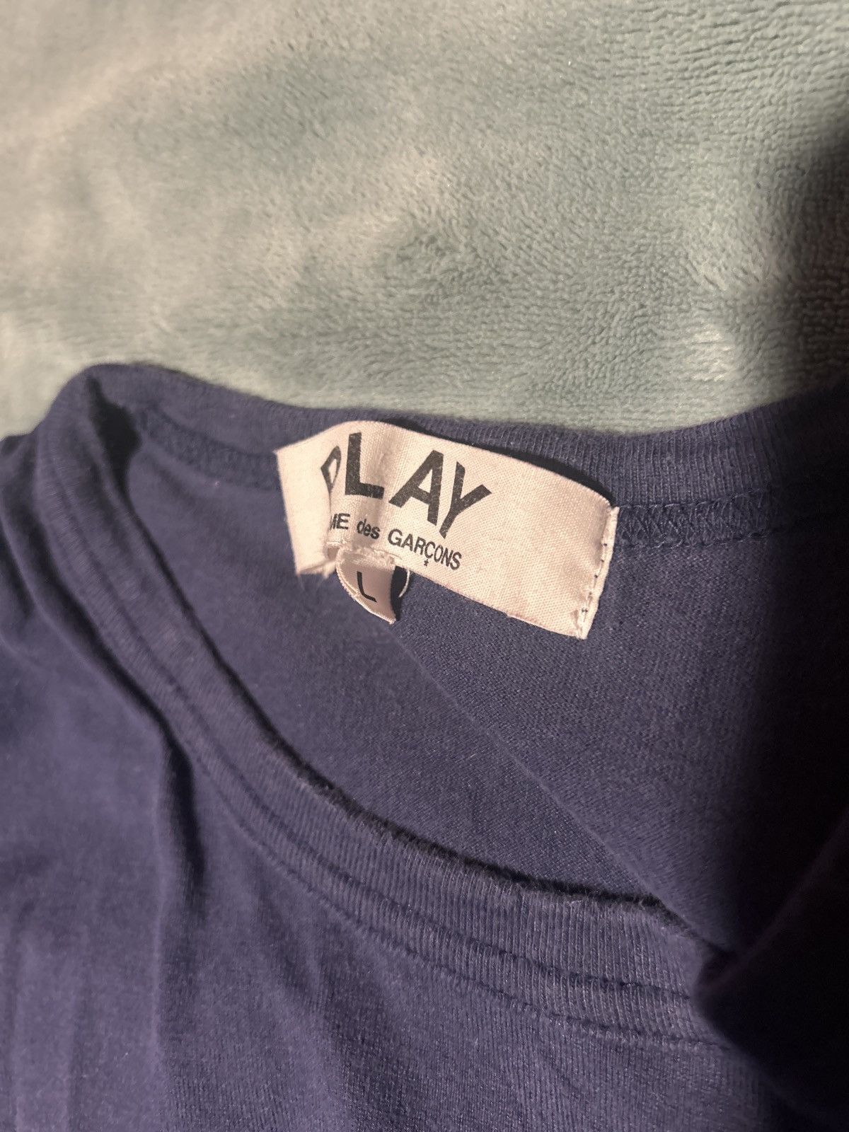 Comme des Garcons × Comme des Garcons PLAY cdg t shirt men Size US L / EU 52-54 / 3 - 4 Thumbnail