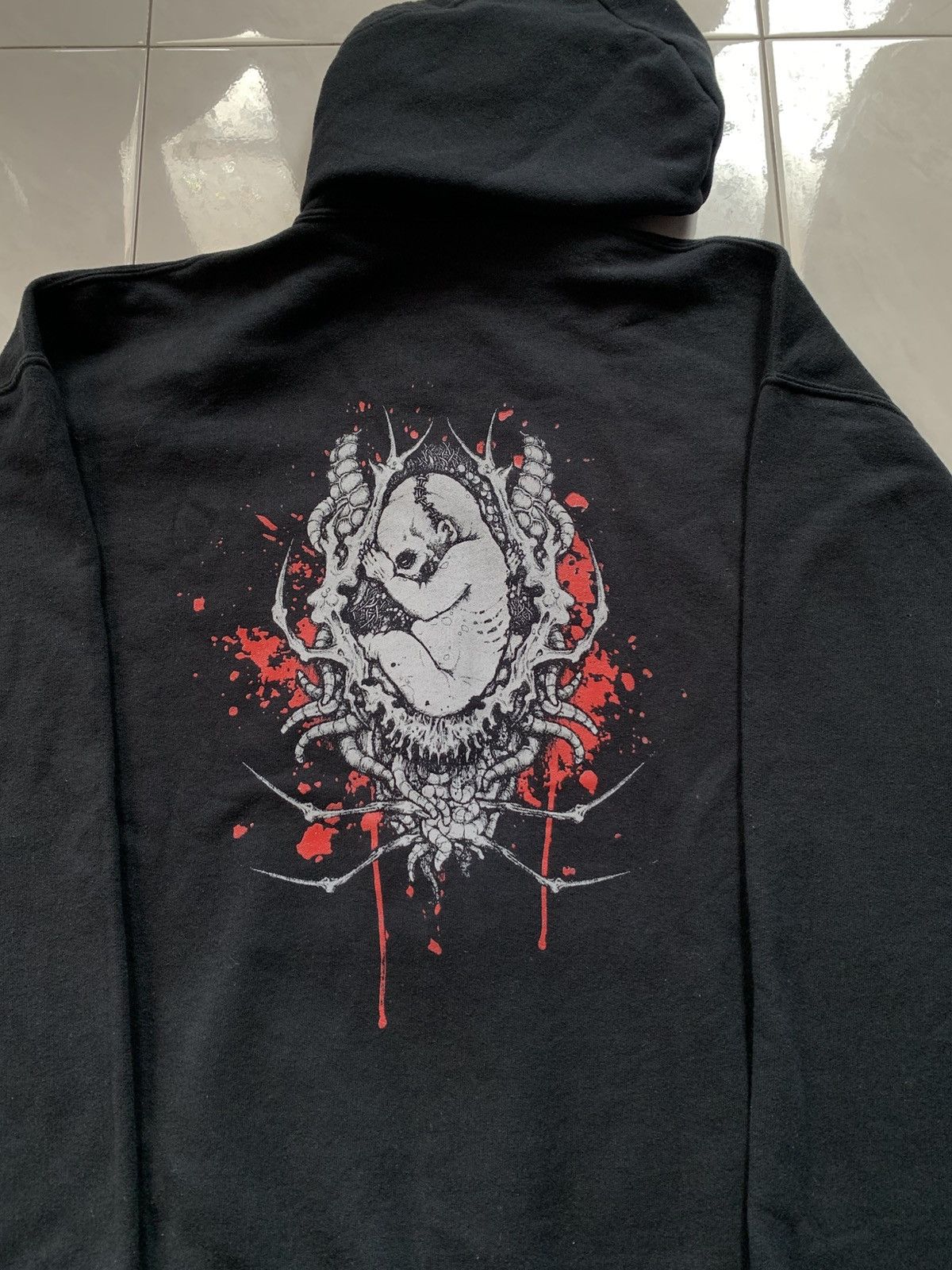 Band Tees Vintage Dying Fetus zipper hoodie brutal death metal tee Size US L / EU 52-54 / 3 - 3 Thumbnail