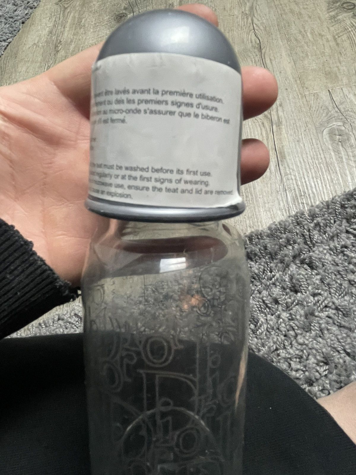 Dior Brand New 250mL Dior monogram Baby Bottle pint Size ONE SIZE - 3 Thumbnail
