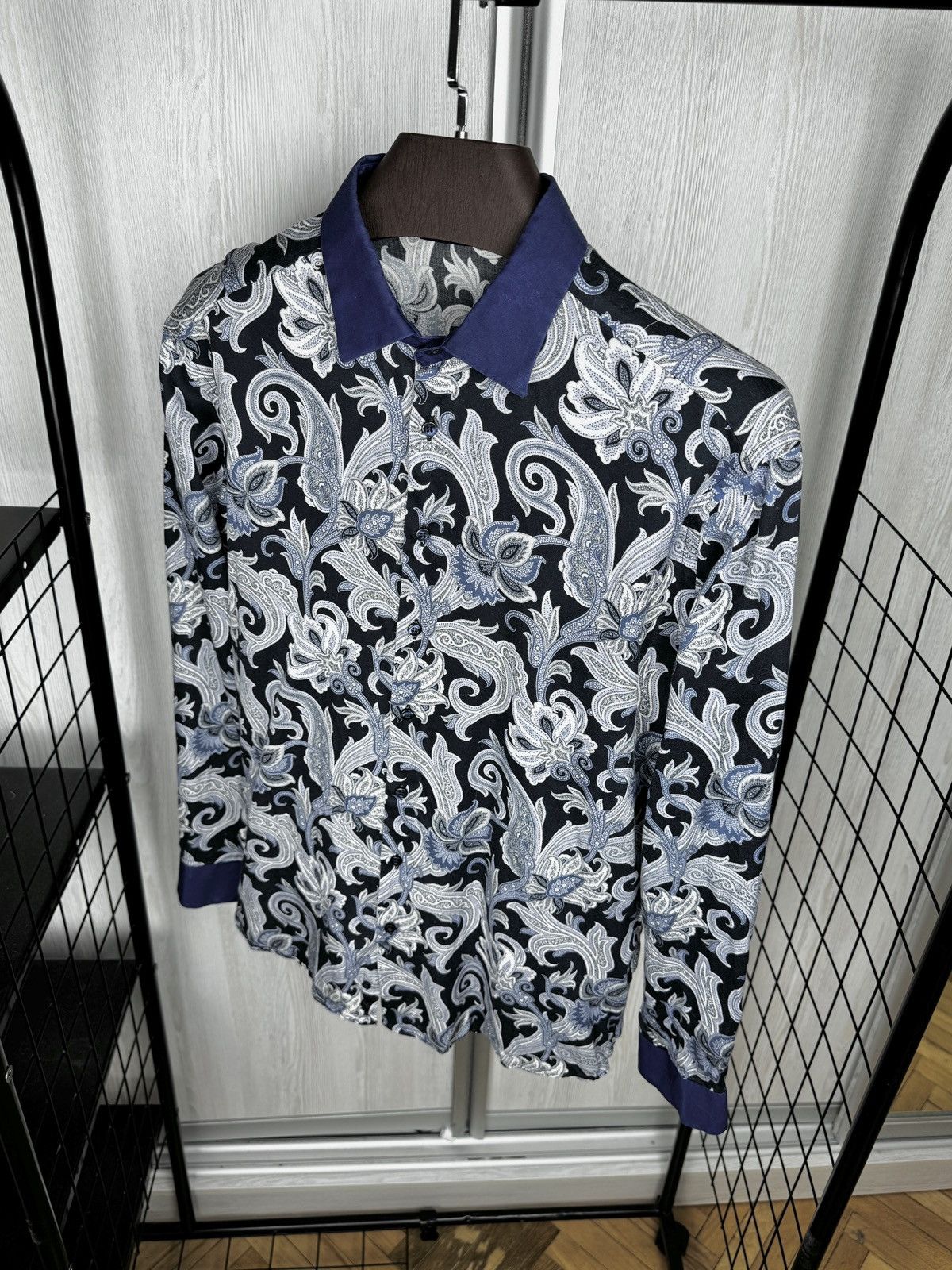 Etro ETRO paisley-print lightweight long sleeve shirt Size US L / EU 52-54 / 3 - 7 Thumbnail