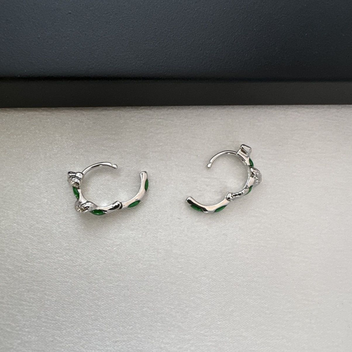Other 14mm Small Snake Hoop Earrings for Men Women Size ONE SIZE - 4 Thumbnail