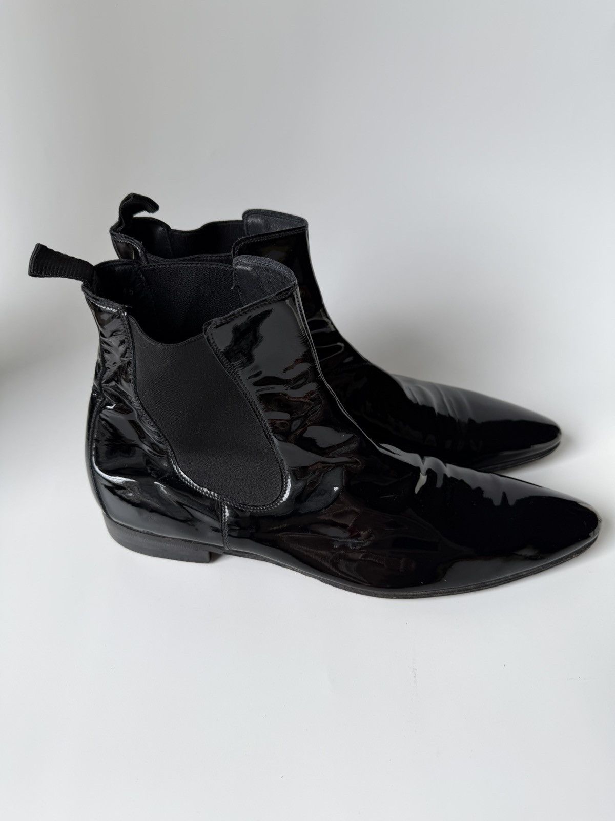 Dolce & Gabbana Dolce & Gabbana men leather chelsea classic ankle boots IT45 Size US 11.5 / EU 44-45 - 4 Thumbnail