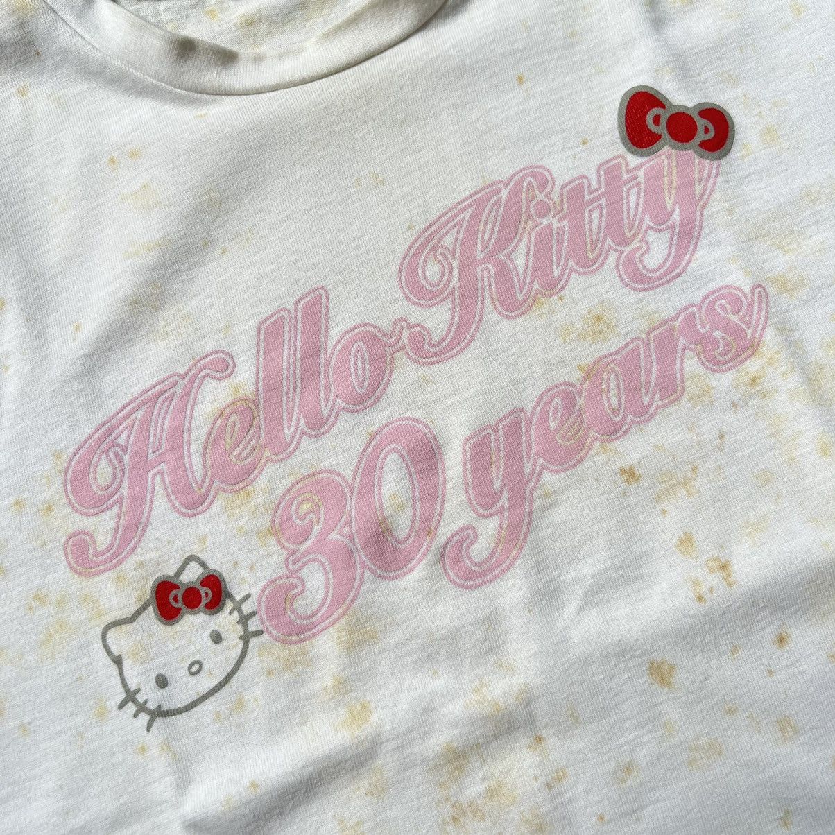 Anime 2000s Hello Kitty Sanrio 30 Years T-Shirt Size M / US 6-8 / IT 42-44 - 3 Thumbnail
