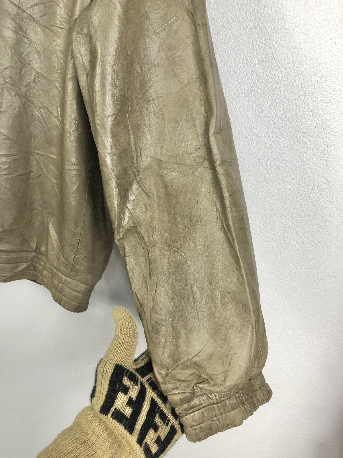 Loewe × Vintage Rare Vintage Loewe Leather Jacket Made in Spain Size US M / EU 48-50 / 2 - 16 Thumbnail