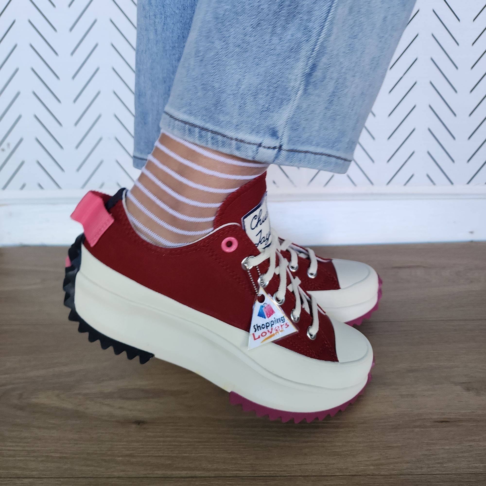 Converse ❤️Converse Run Star Hike Ox Low Platform Sz 7.5 Womens Shoes Size US 7.5 / IT 37.5 - 9 Thumbnail
