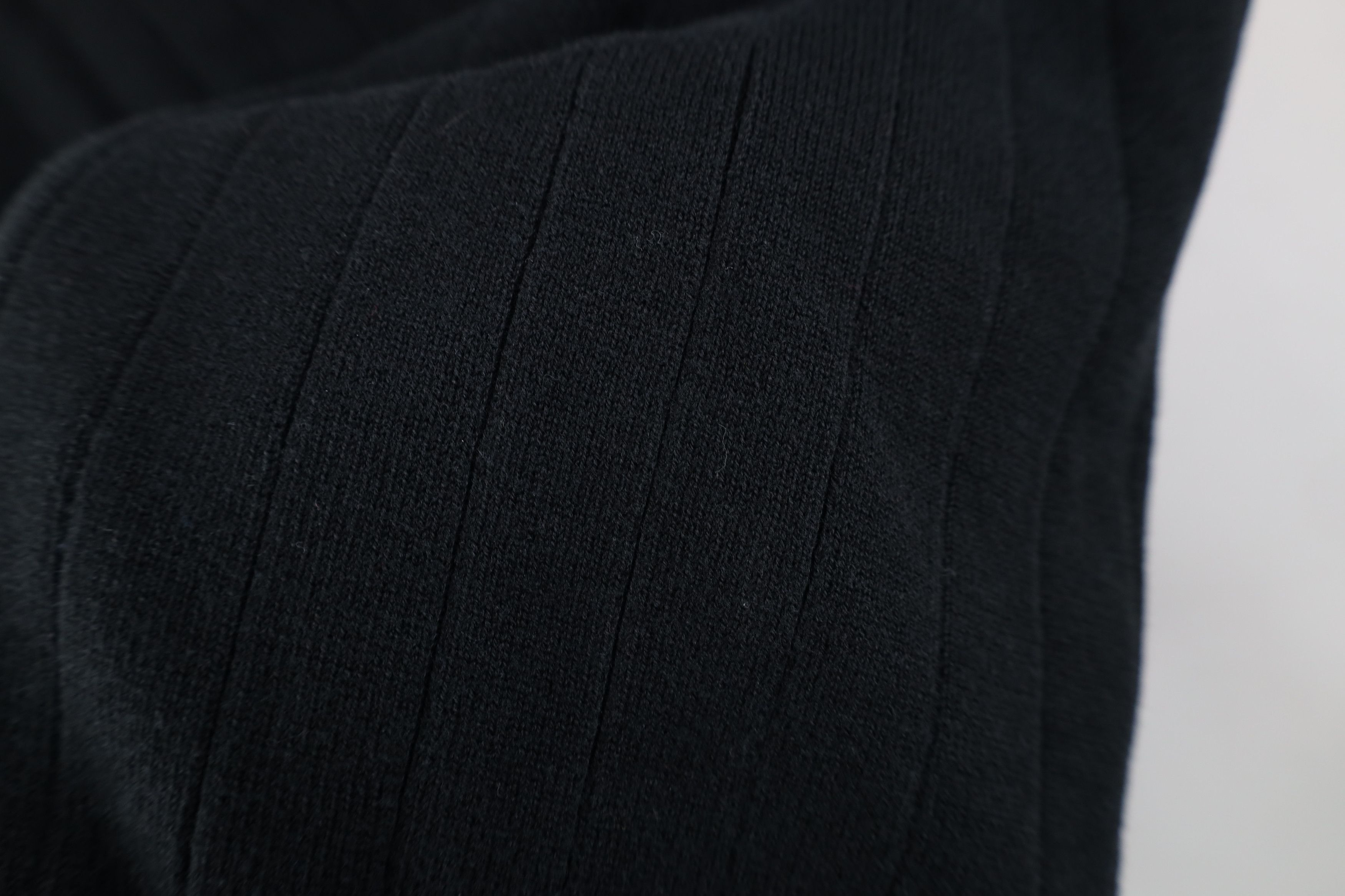 Vintage Vintage 90s Streetwear Ribbed Knit Pullover Polo Shirt Size US L / EU 52-54 / 3 - 8 Thumbnail