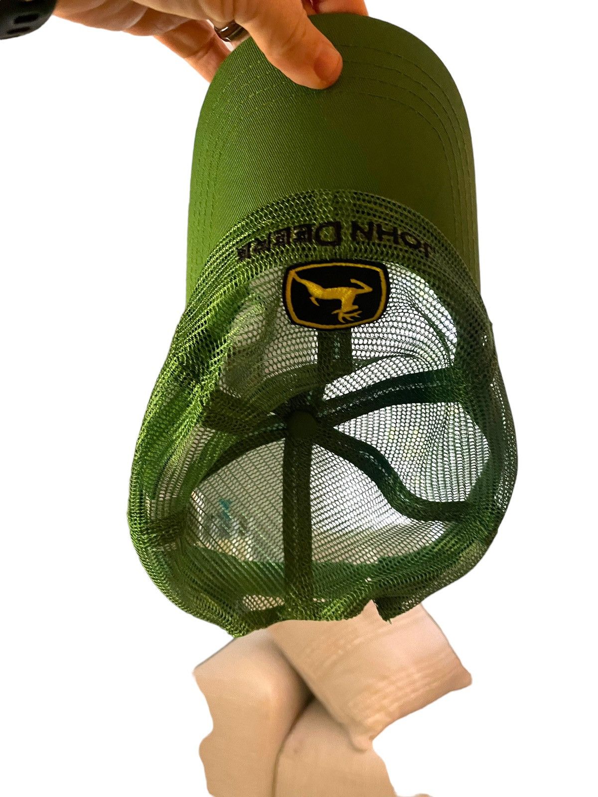 Cappello John Deere Originale Nero Stile Camionista - Regalo Perfetto Per Adulti