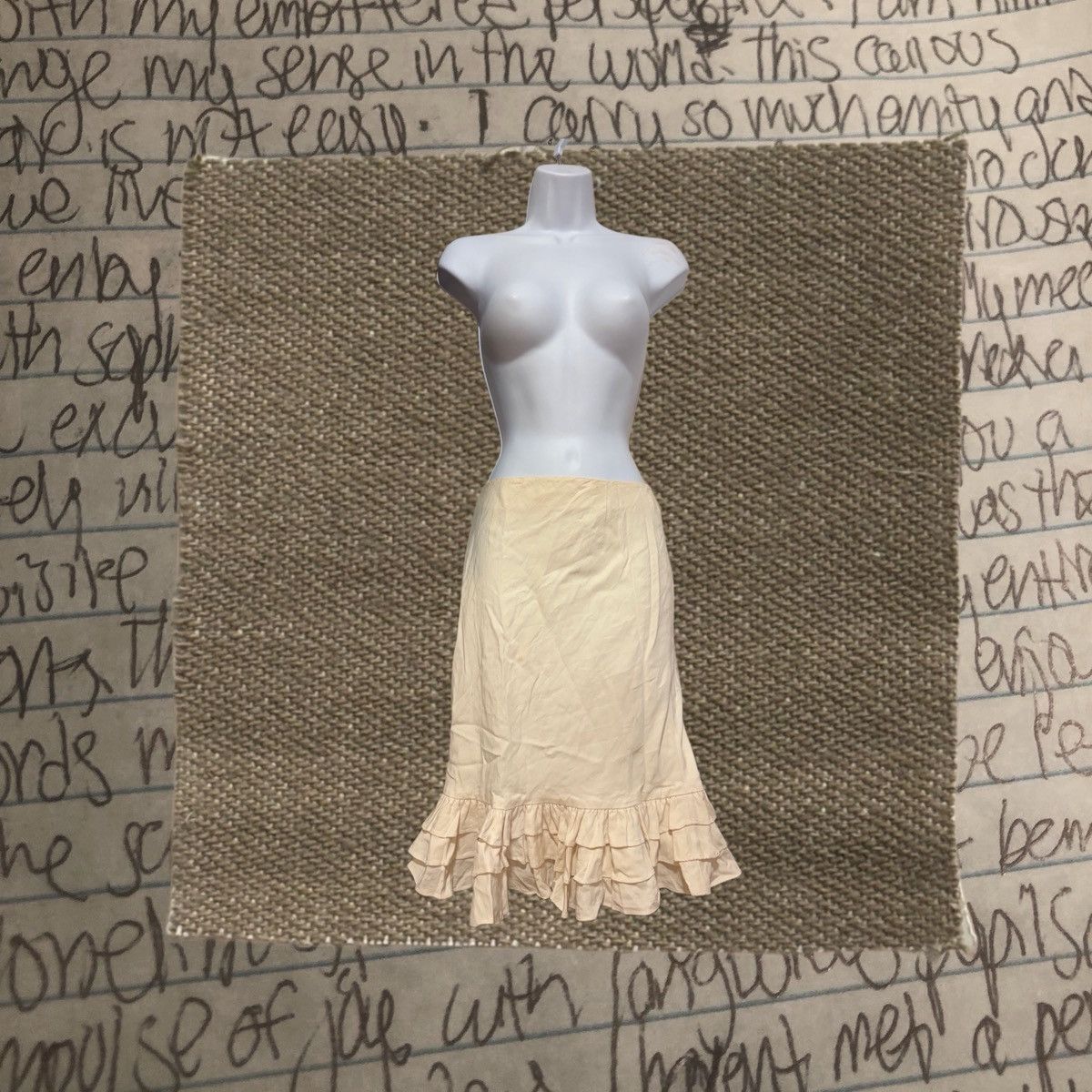 Ralph Lauren vintage ralph lauren midi skirt with ruffle accents Size 28" / US 6 / IT 42 - 4 Thumbnail
