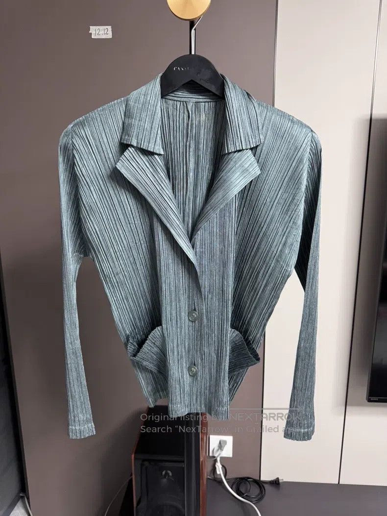 Issey Miyake Issey Miyake Blazer Coat Top Size XL / US 12-14 / IT 48-50 - 1 Thumbnail