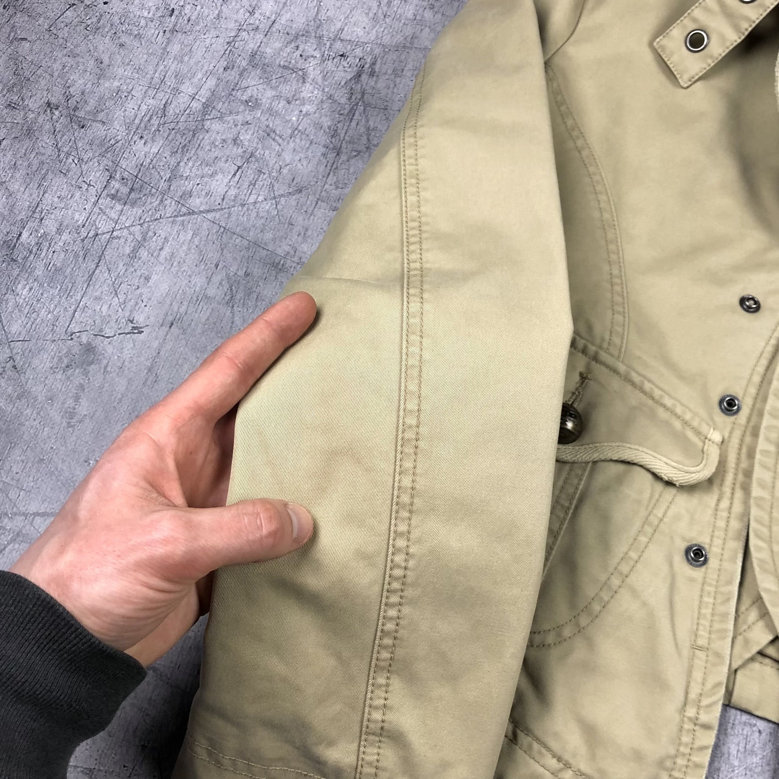 Diesel Y2K Diesel Jacket Rising Sun Avant Garde Size L / US 10 / IT 46 - 18 Thumbnail