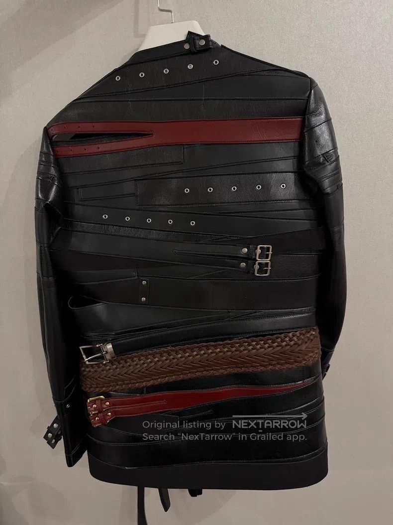 Junya Watanabe Junya Watanabe Belt Leather Jacket Size US M / EU 48-50 / 2 - 2 Thumbnail