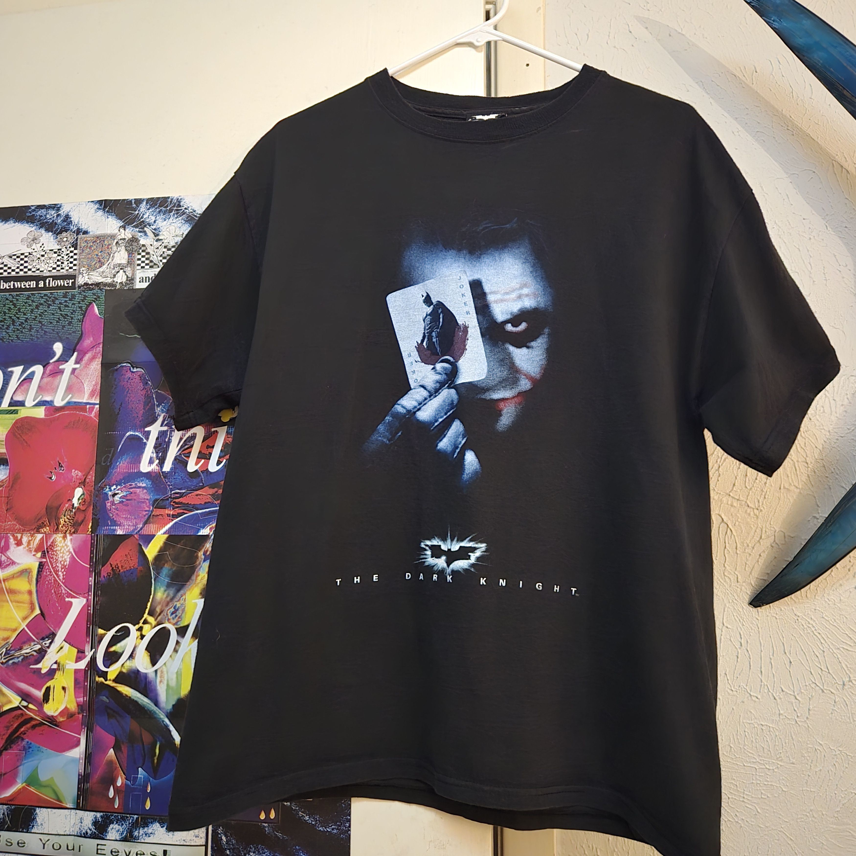 DC Comics × Vintage The Dark Knight 2008 Heath Ledger Joker Movie