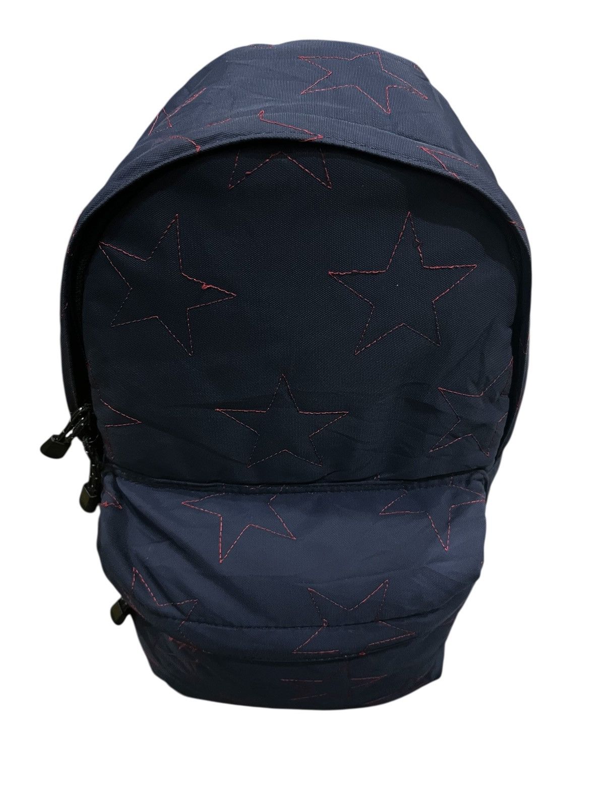 Japanese Brand VINTAGE SAZABY NYLON BACKPACK BLUE STAR RED DESIGN Size ONE SIZE - 3 Thumbnail