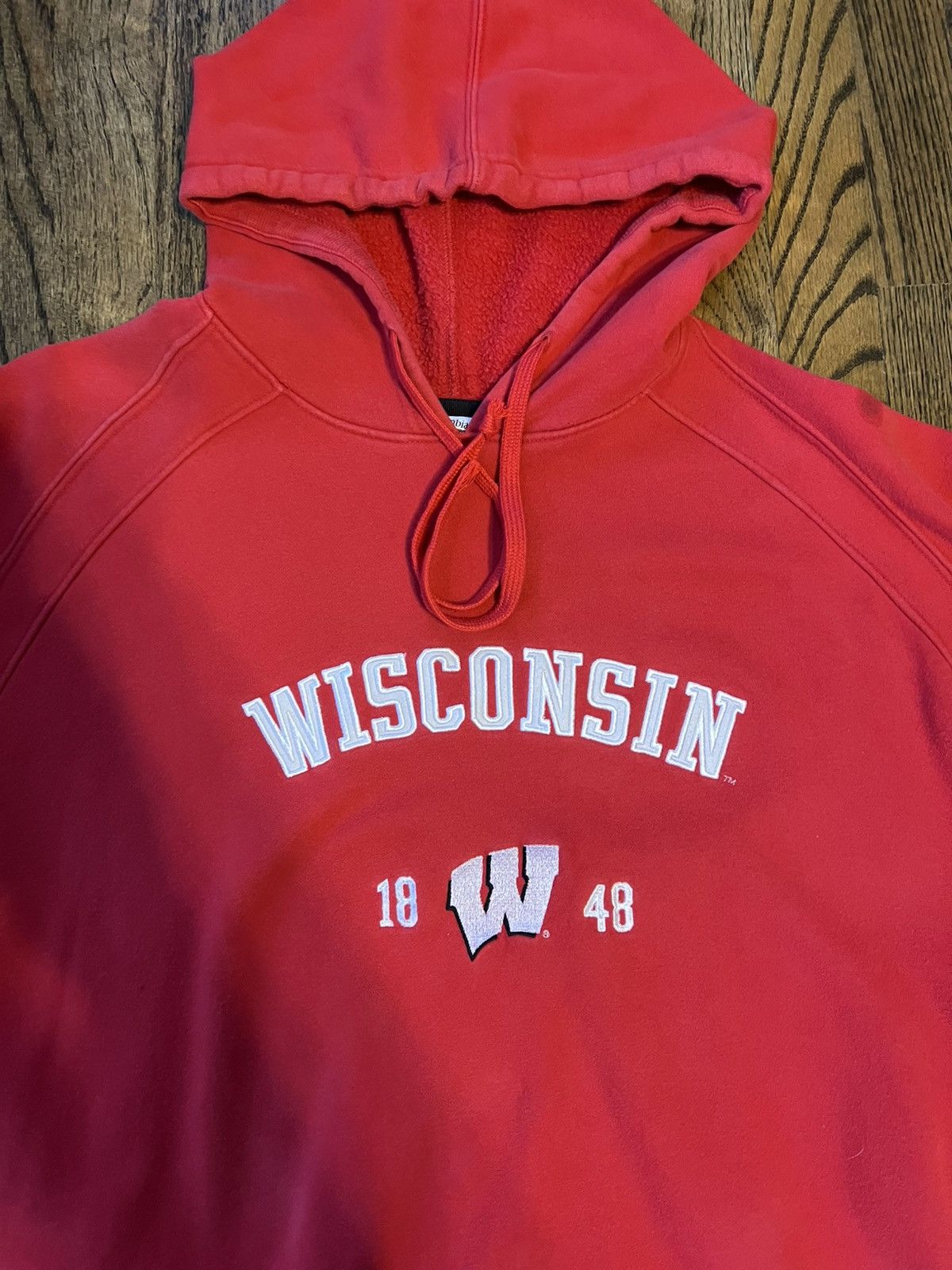 Columbia Vintage Wisconsin Columbia Hoodie Size US XXL / EU 58 / 5 - 3 Thumbnail