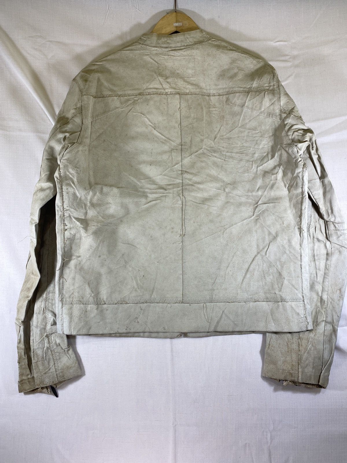 Diesel leather biker jacket Size US XL / EU 56 / 4 - 2 Thumbnail