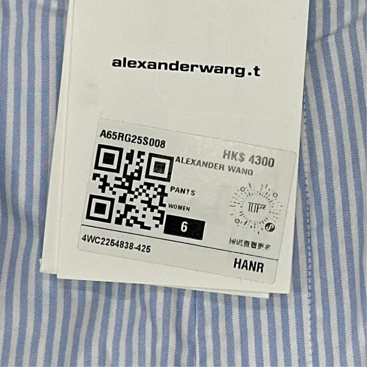 Alexander Wang Alexander Wang Blue Wide-Leg Denim Pants - Size 26" / US 2 / IT 38 - 5 Thumbnail