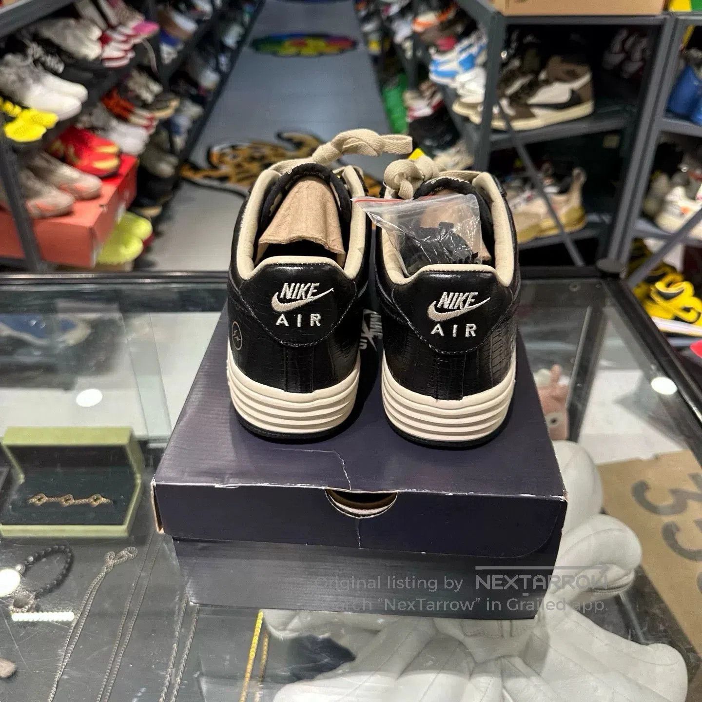 Hiroshi Fujiwara Fragment Design x Nike Lunar AF1 HTM. Size US 10 / EU 43 - 3 Thumbnail