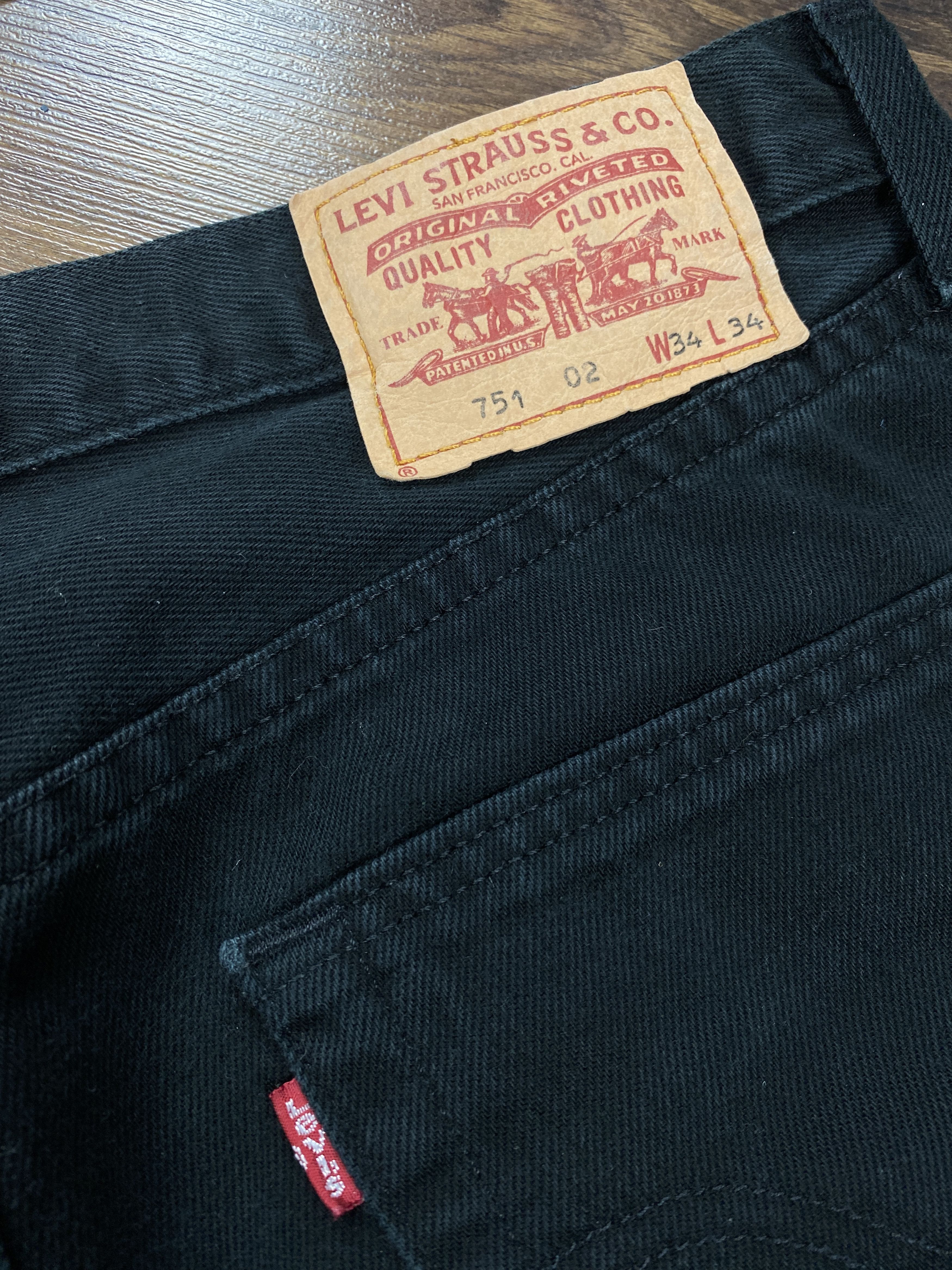 Levi's × Levi's Vintage Clothing Levi's 751 vintage jeans denim pants Size US 34 / EU 50 - 3 Thumbnail