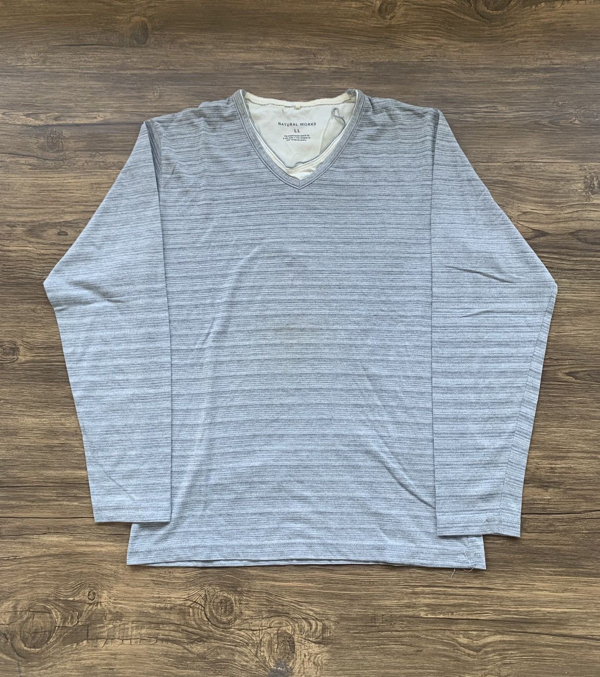 Japanese Brand 2000s japanese archive natural works y2k longsleeve tee Size US L / EU 52-54 / 3 - 1 Thumbnail