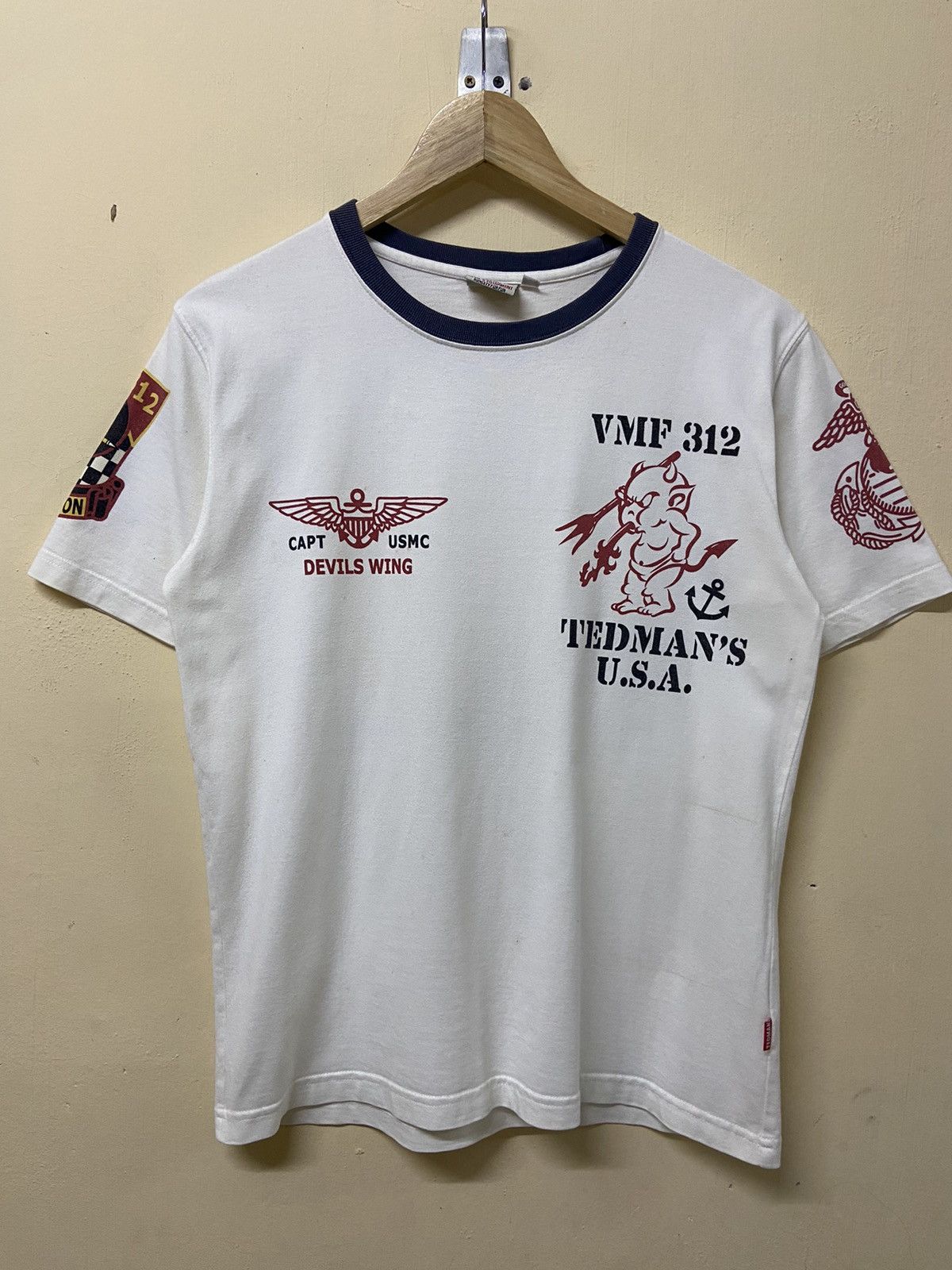 Japanese Brand Vintage Tedman Company VMS 312 Devils Wings Size US M / EU 48-50 / 2 - 1 Thumbnail