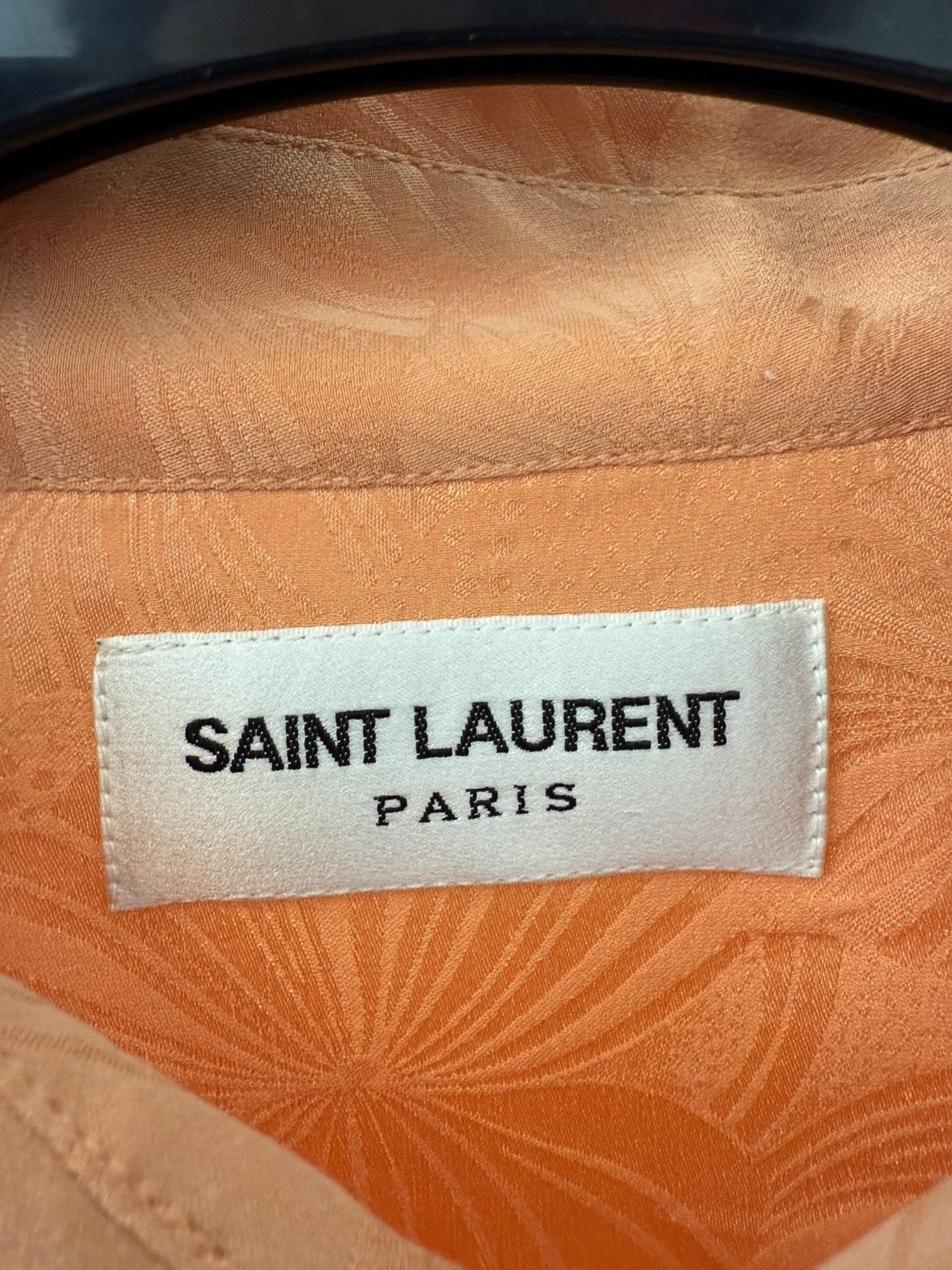 Saint Laurent Paris SS21 Saint Laurent Floral Hibiscus Silk Shirt Size US M / EU 48-50 / 2 - 11 Thumbnail