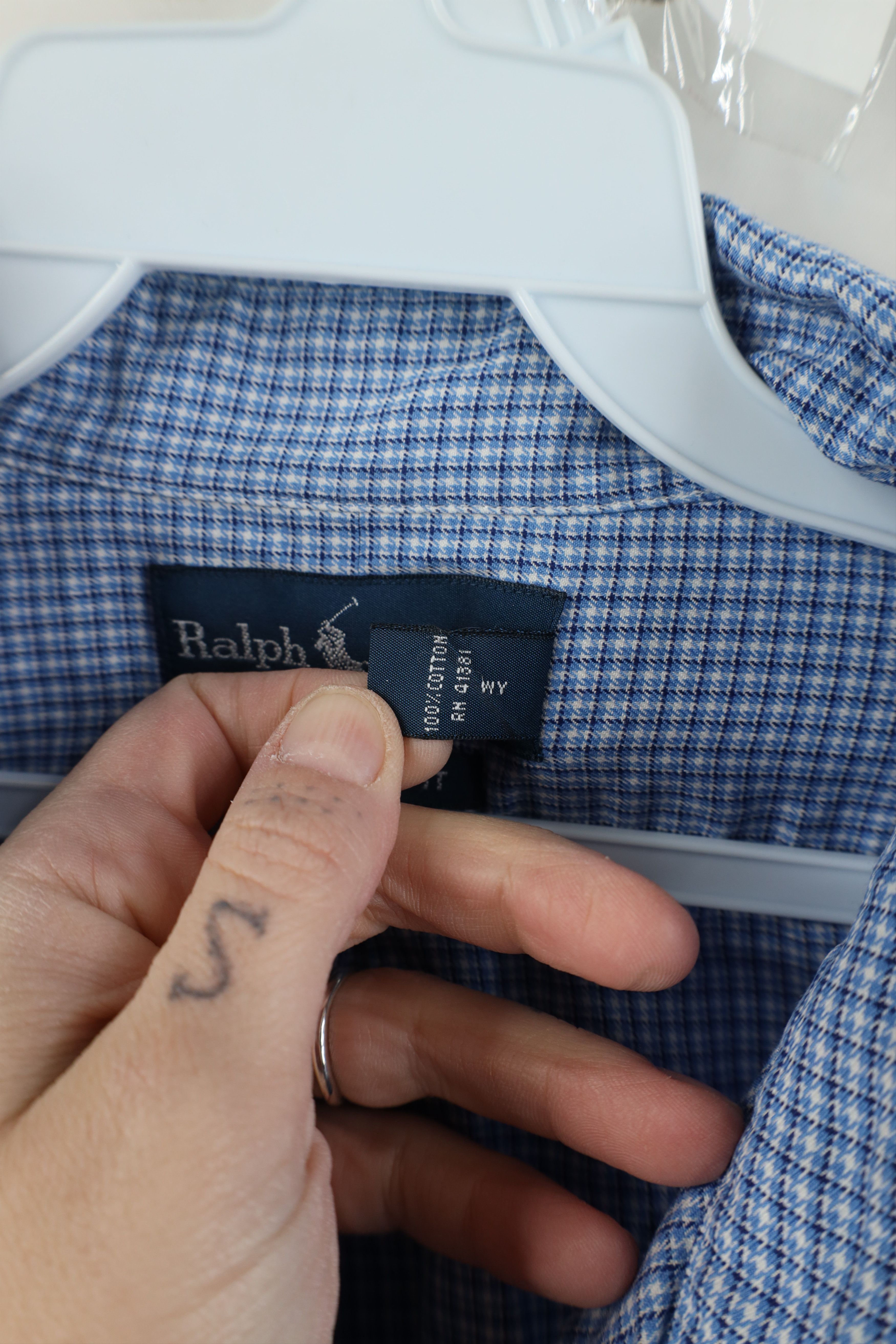 Ralph Lauren Vintage 90s Ralph Lauren Collared Button Down Shirt Plaid Size US XXL / EU 58 / 5 - 6 Thumbnail