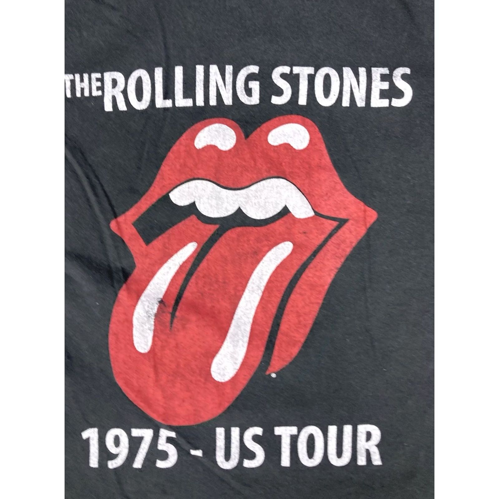 Etro VINTAGE The Rolling Stones T-Shirt Women XS Black Retro Music Shirt | XS | Black | Women | The Rolling Stones | T-Shirt | Short Sleeve | Crew Neck Size XS / US 0-2 / IT 36-38 - 2 Thumbnail