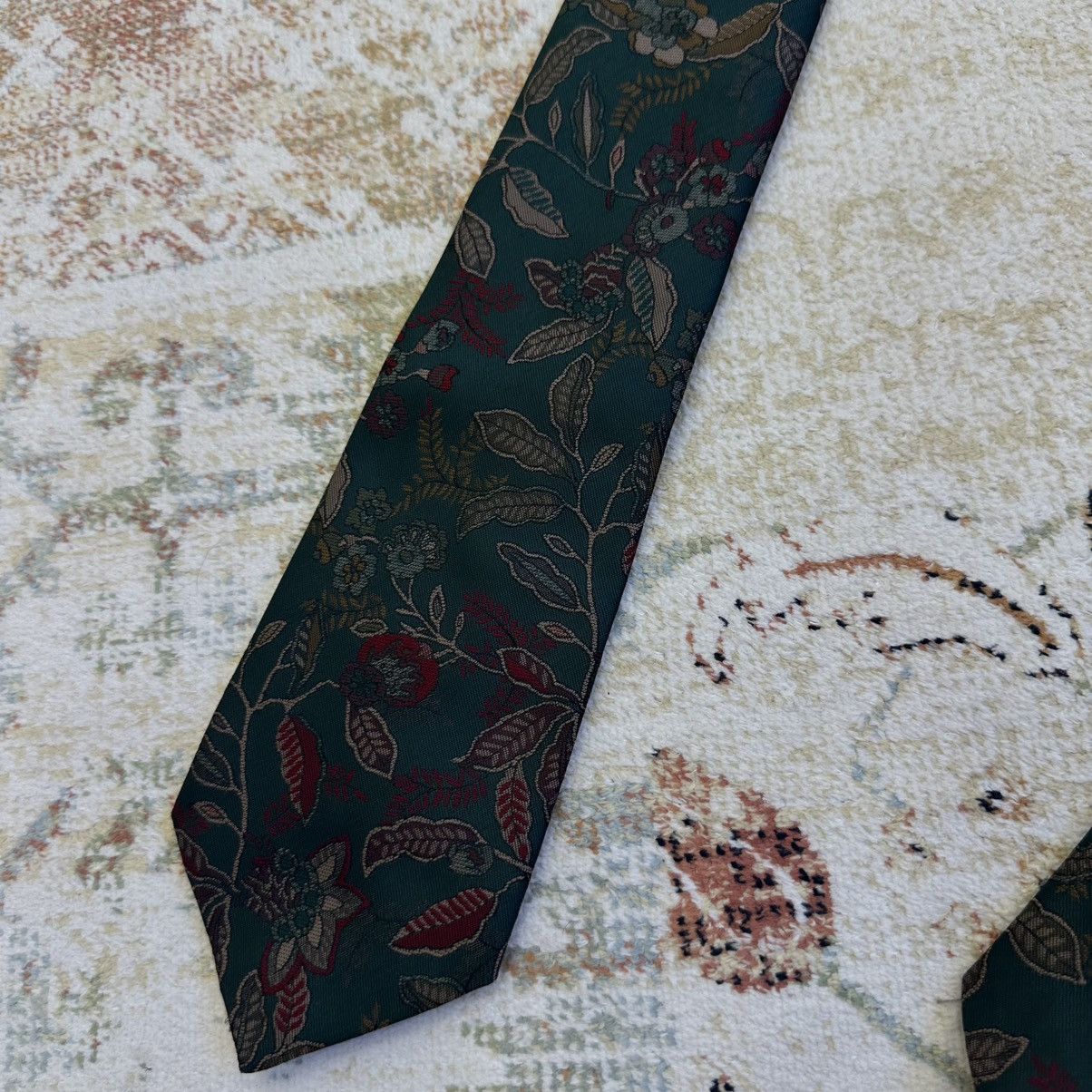 Marks & Spencer Vintage Mark&Spencer Tie Polyester 90s Old Money Y2K Size ONE SIZE - 7 Thumbnail