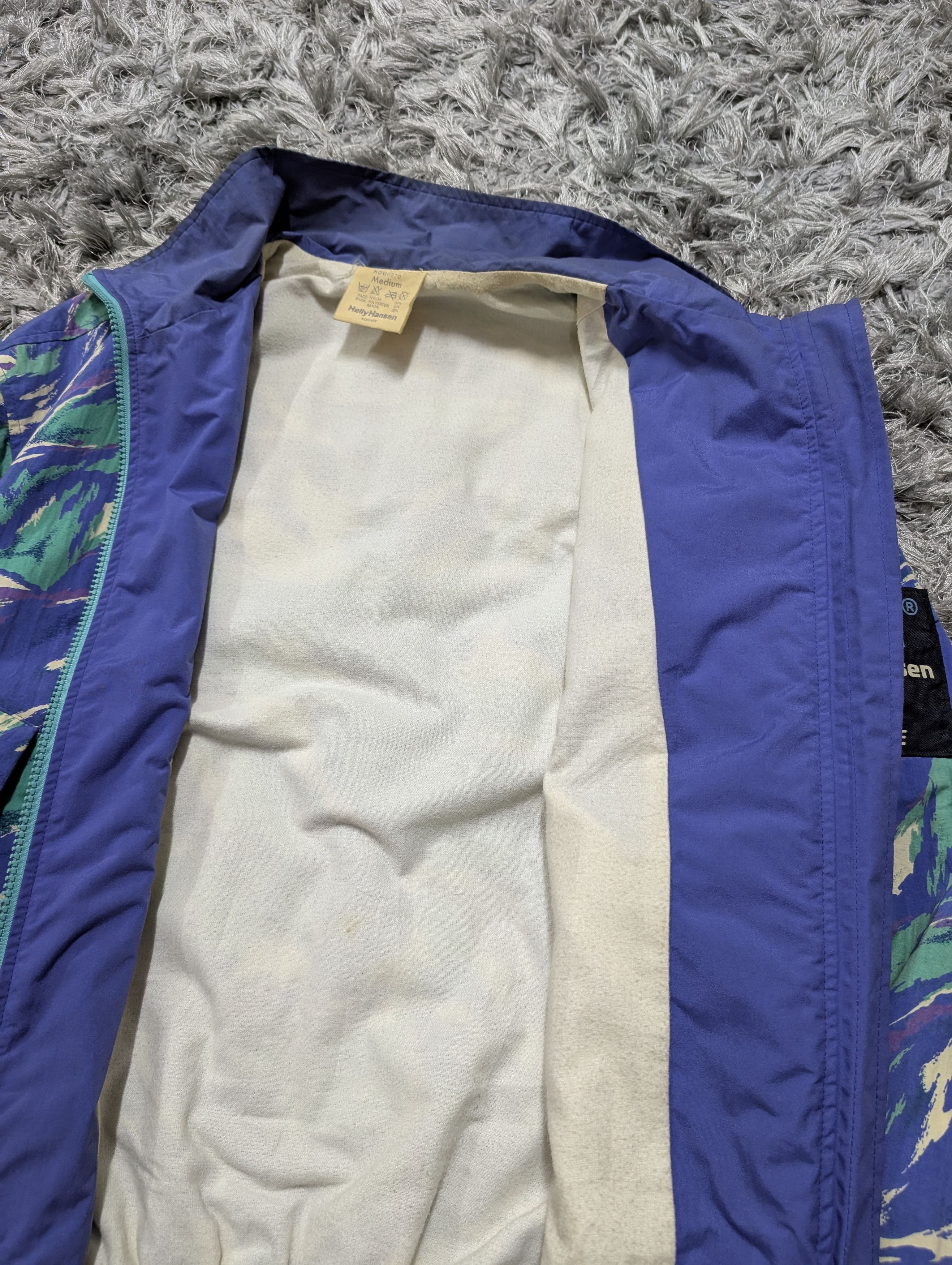 Helly Hansen Vintage 80 Helly Hansen Sea Life Reminiscent Pattern Jacket Size US M / EU 48-50 / 2 - 11 Thumbnail