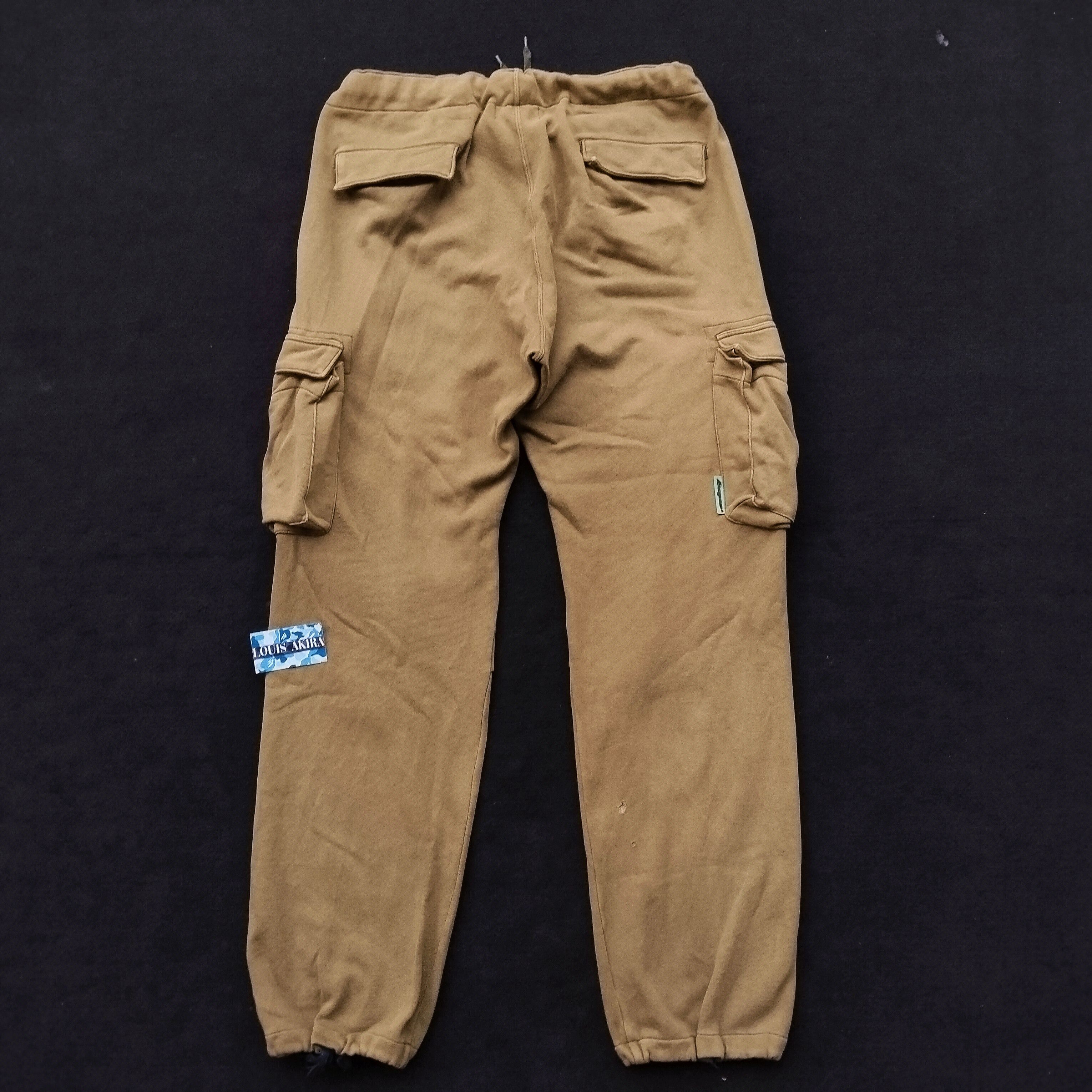 Bape Bape Cargo Sweatpants Size US 39 - 4 Thumbnail