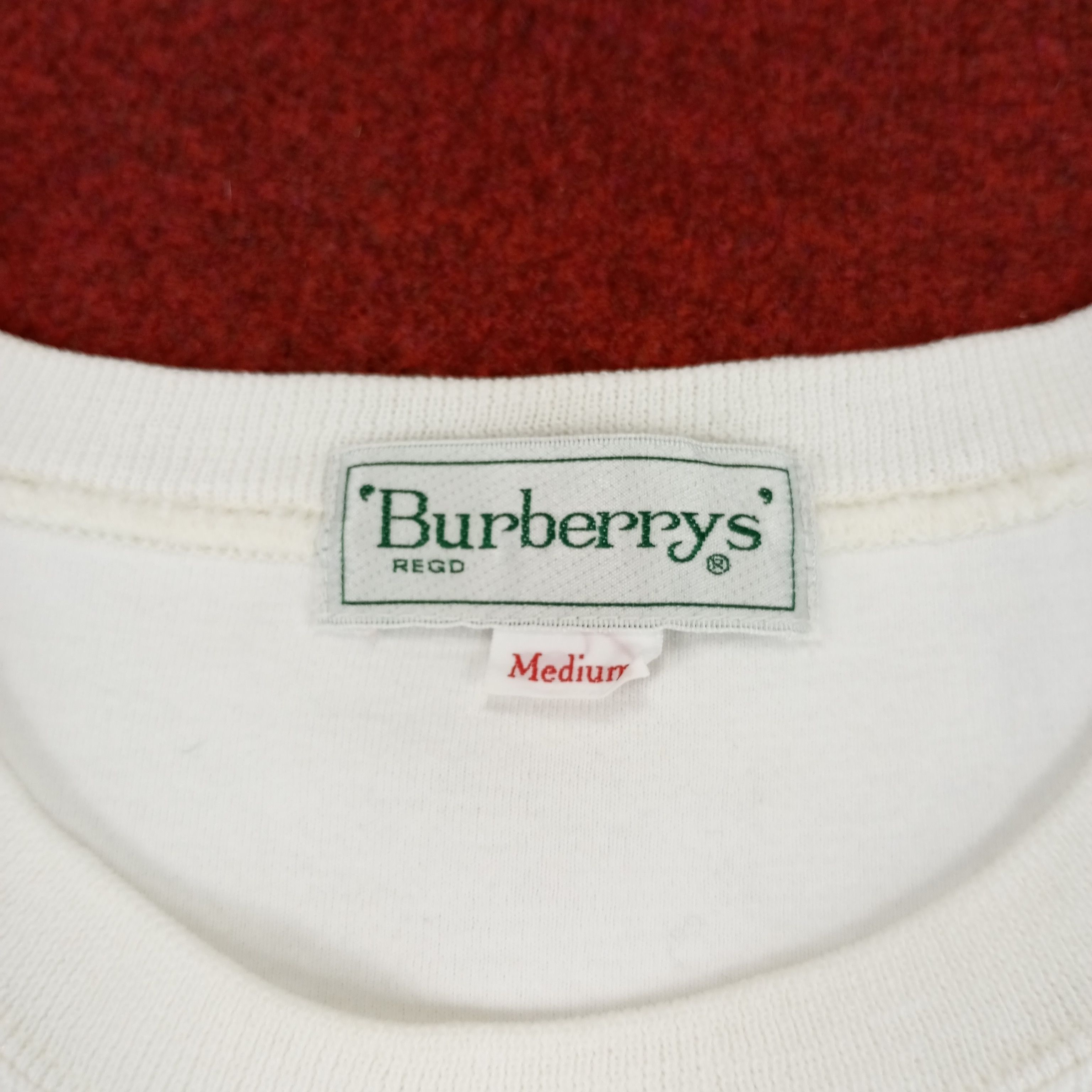 Burberry × Vintage Burberrys Embroidery Design Fashion Style Sweatshirt Size US S / EU 44-46 / 1 - 5 Thumbnail