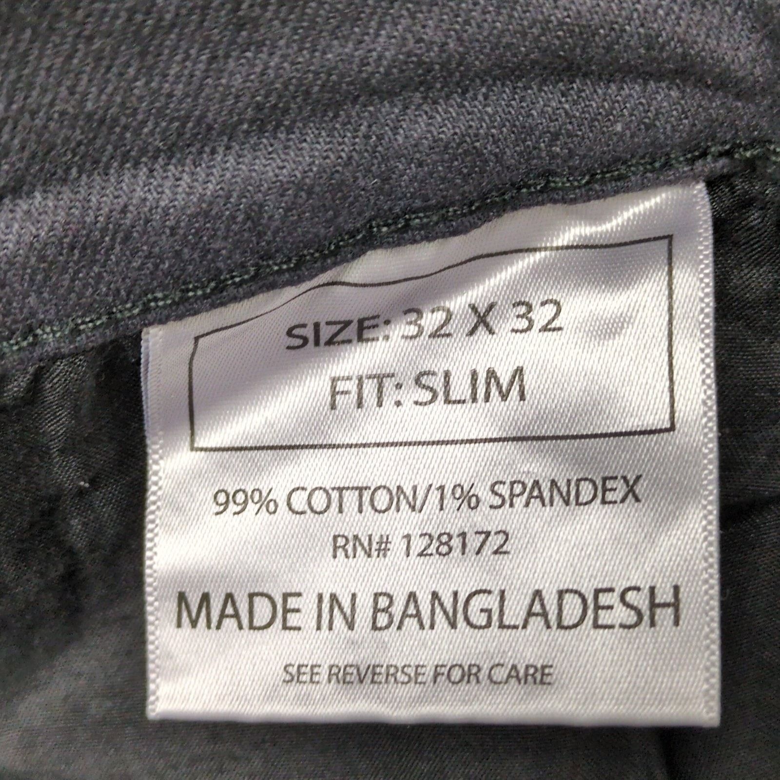 Ring Of Fire NWT Ring of Fire Men's 32x32 Slim Jeans, Black Distressed Size US 32 / EU 48 - 5 Thumbnail