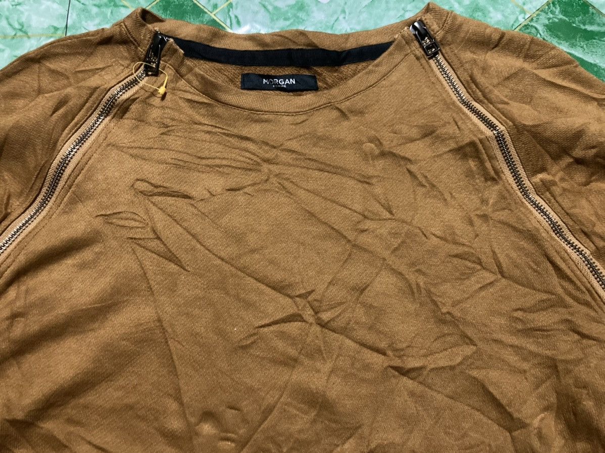 Designer × Japanese Brand × Morgan Homme Morgan Homme Long Sleeve T-shirt Y2K Size M / US 6-8 / IT 42-44 - 2 Thumbnail