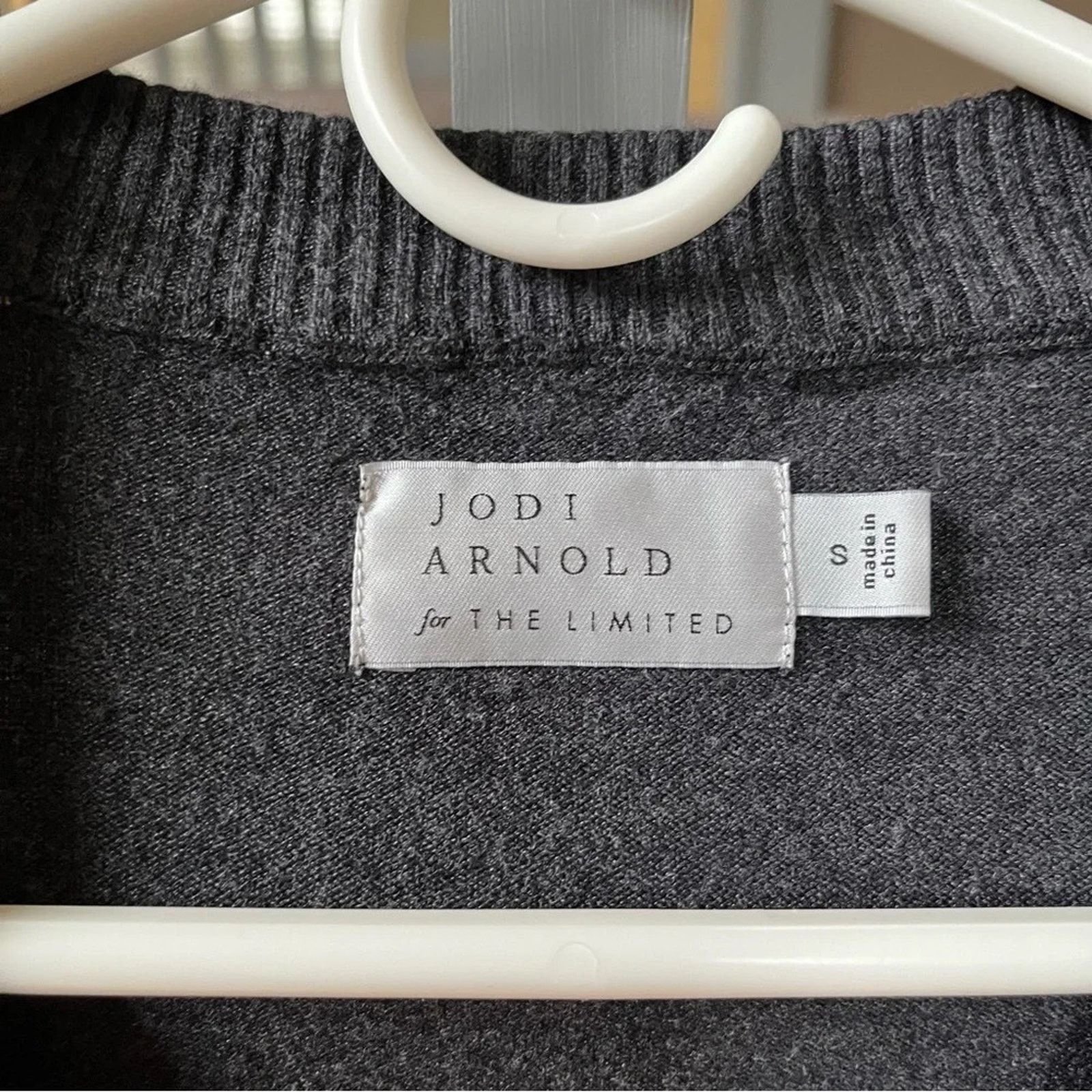 Other Jodi Arnold For The Limited Gray Cardigan Size Small Size S / US 4 / IT 40 - 4 Thumbnail