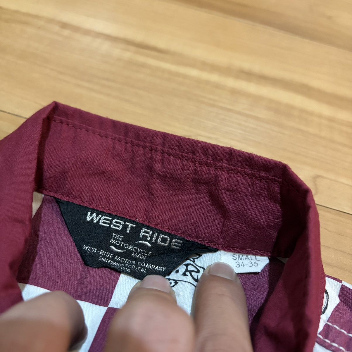 WEST RIDE West ride motorcycle Checkered Work Shirt Size US S / EU 44-46 / 1 - 6 Thumbnail